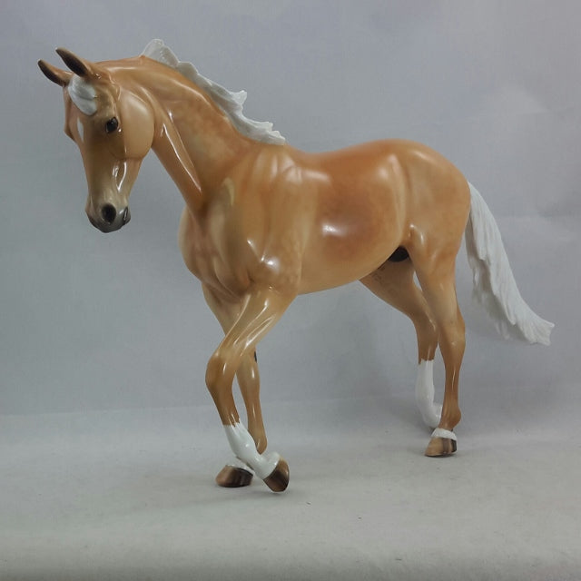 ASURA - OOAK Palomino Dapple Thoroughbred