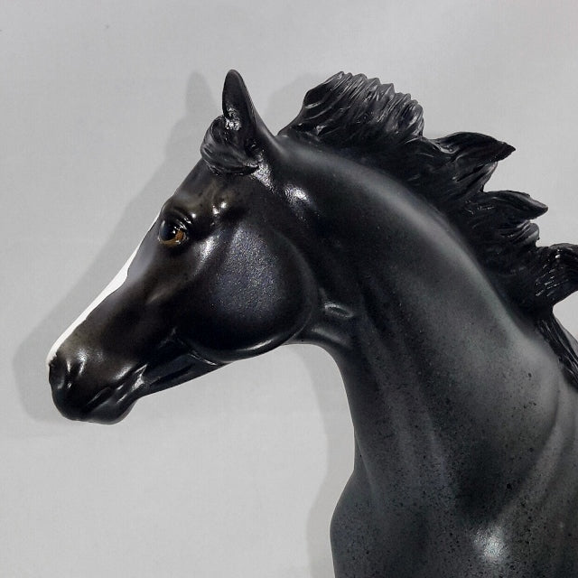 ALAROS - OOAK Blue Roan Stock Horse