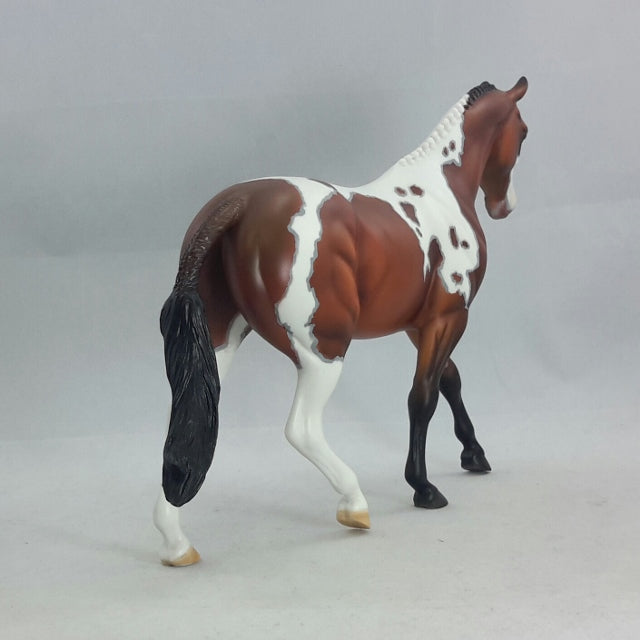 PUCK - OOAK Bay Paint English Pony