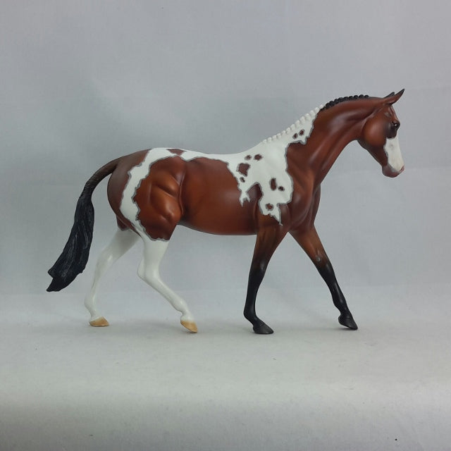PUCK - OOAK Bay Paint English Pony