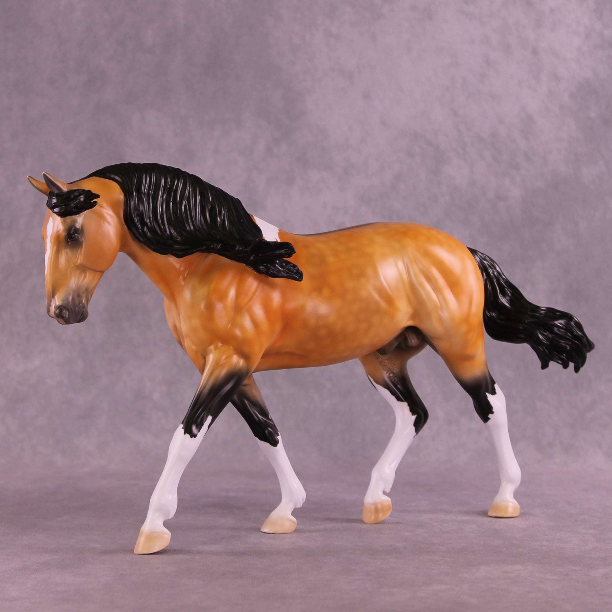 Sugar Cookie OOAK FCM Irish Draught by Anna Rieck HS25