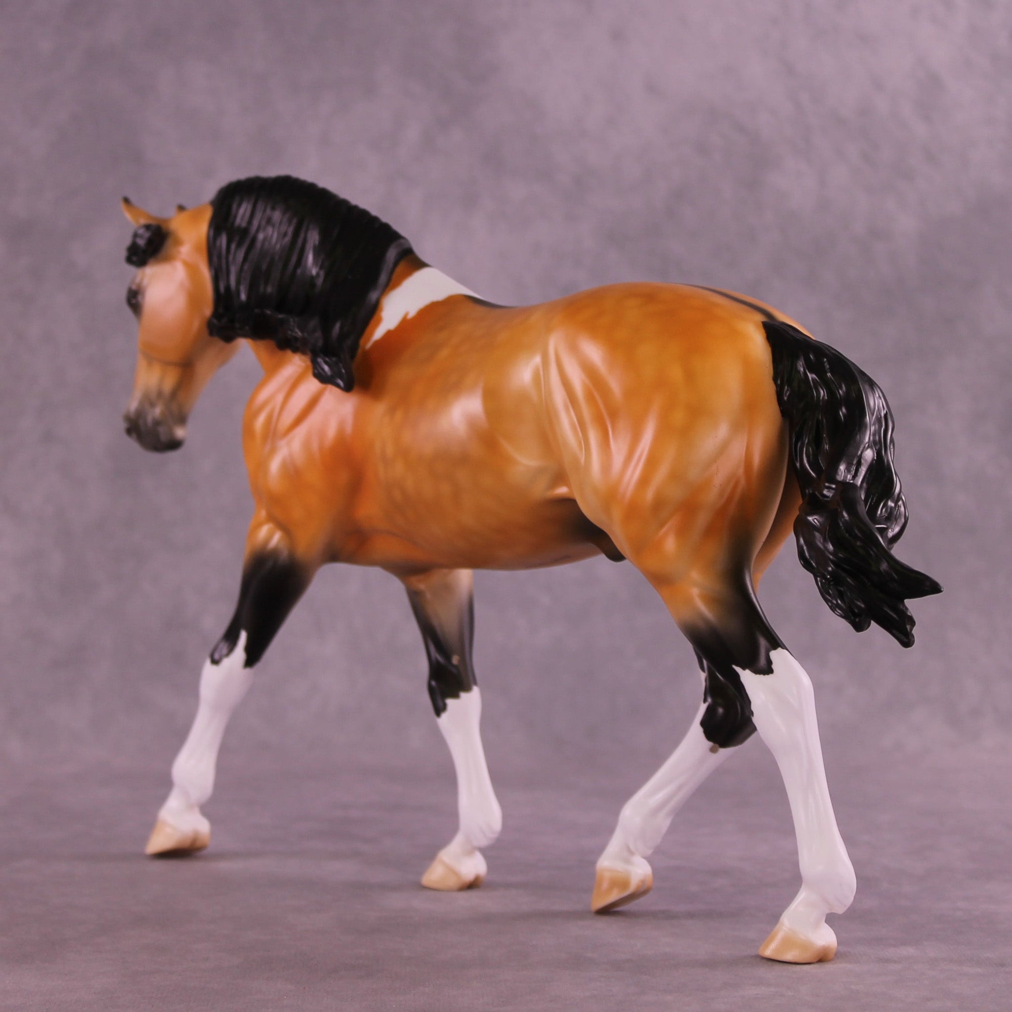 Sugar Cookie OOAK FCM Irish Draught by Anna Rieck HS25