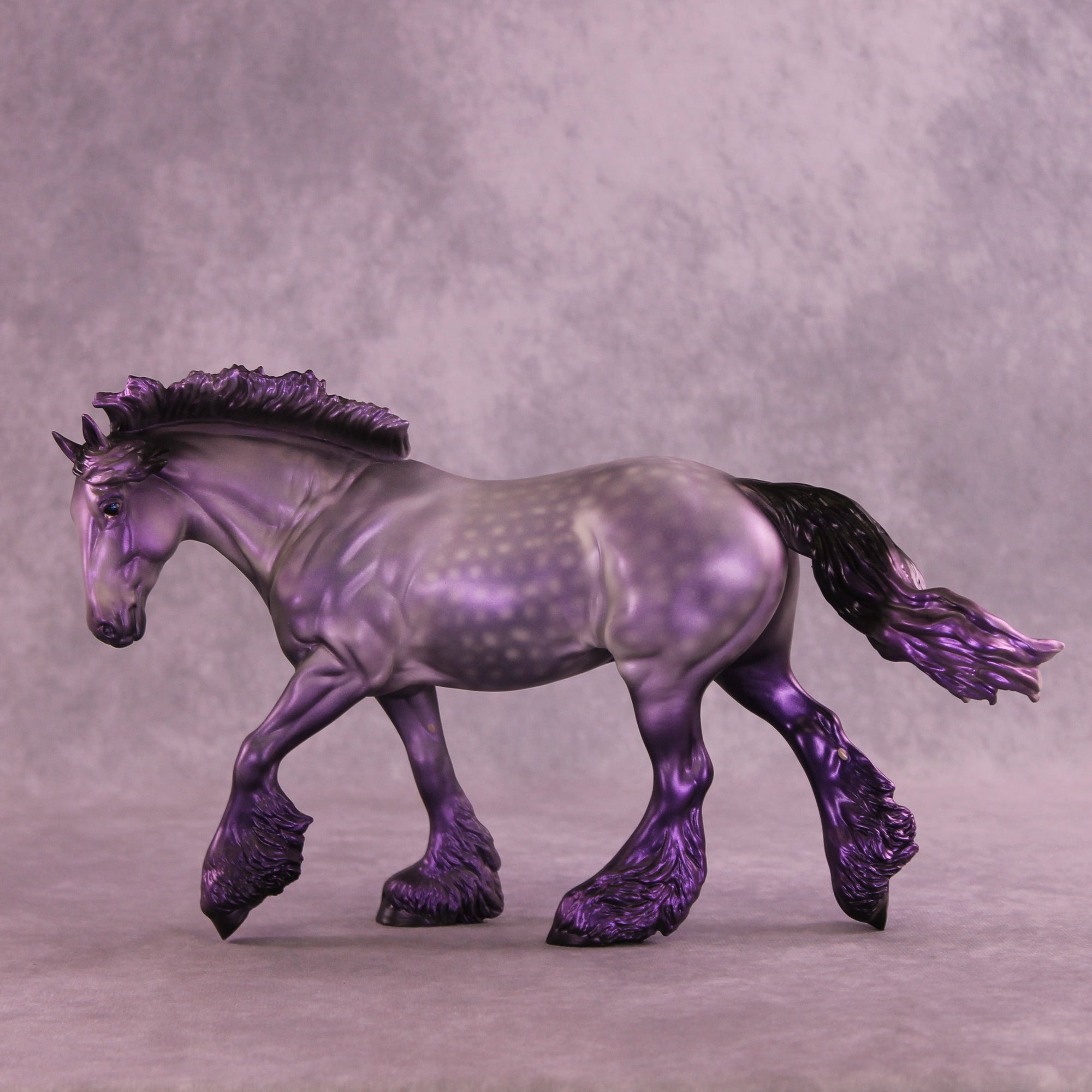 Sugar Plum OOAK FCM Irish Cob by Anna Rieck HS25