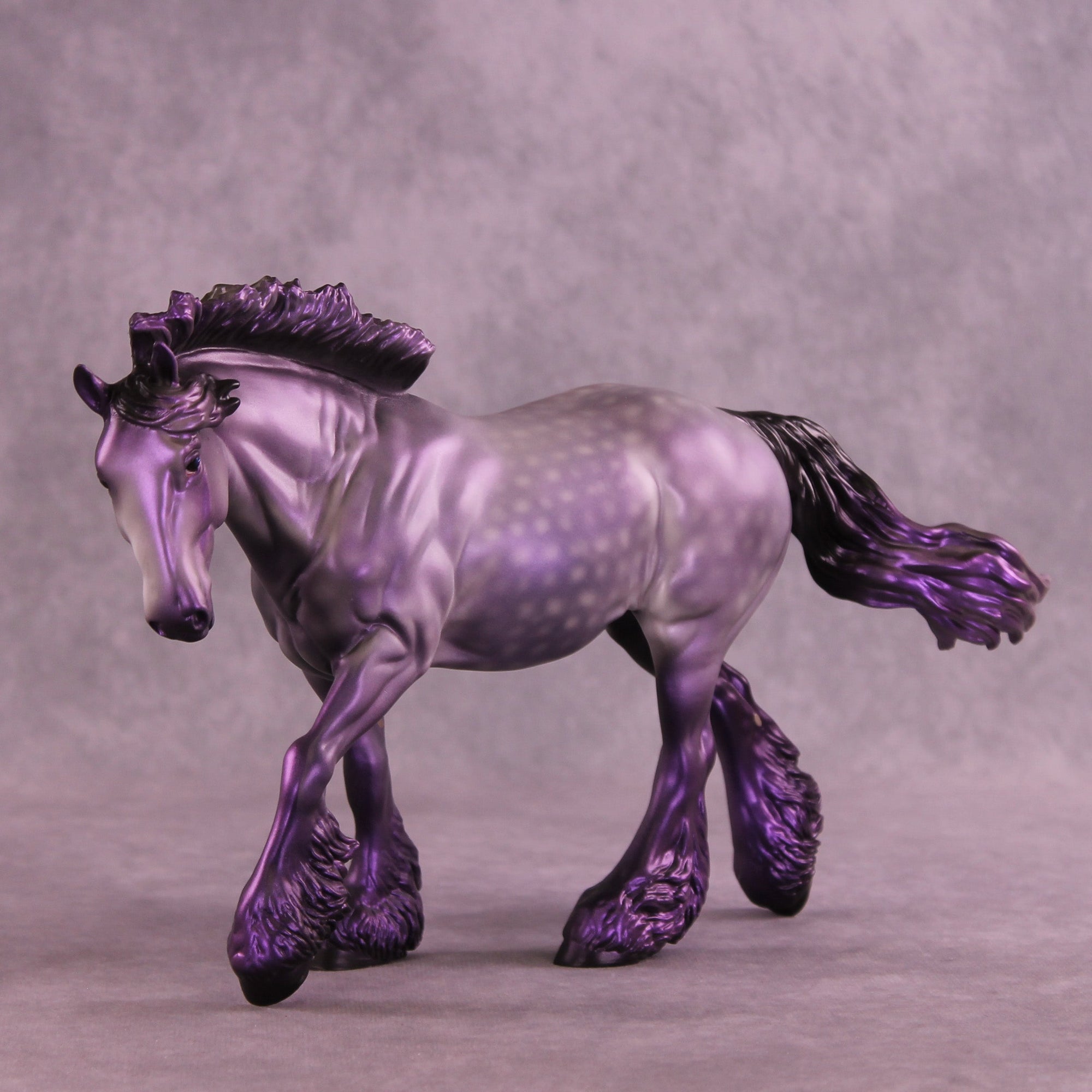 Sugar Plum OOAK FCM Irish Cob by Anna Rieck HS25