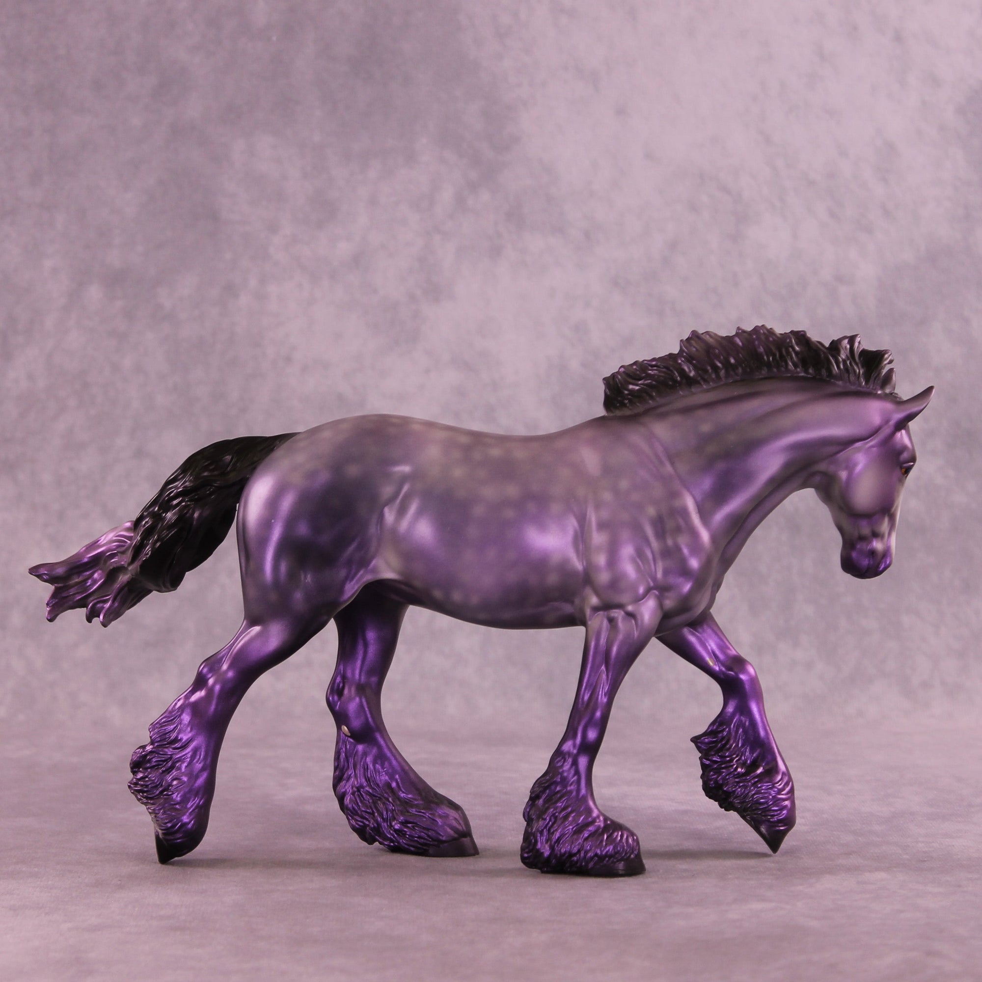 Sugar Plum OOAK FCM Irish Cob by Anna Rieck HS25