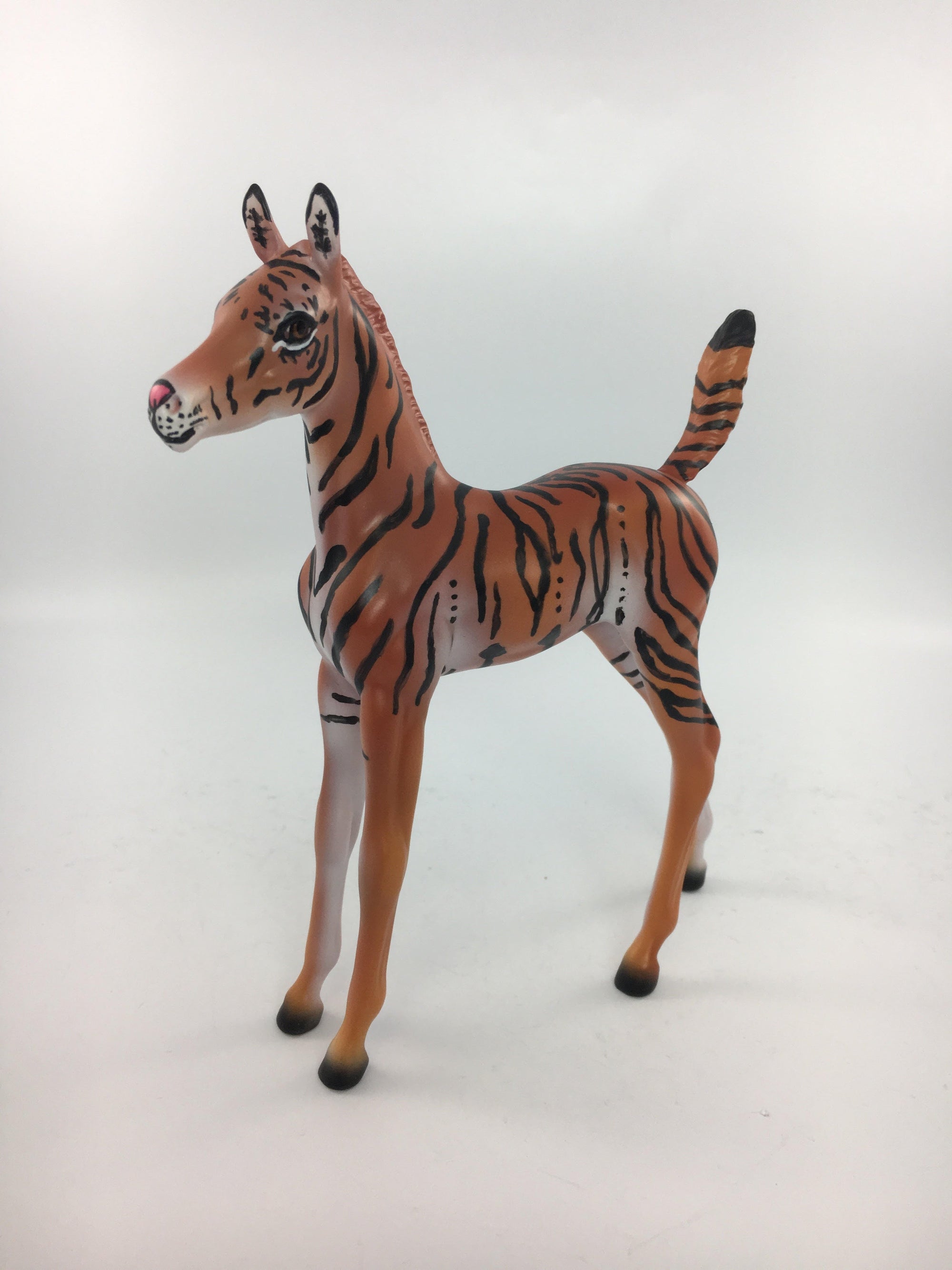 FAUNA~LE-7-TIGER FOAL MODEL HORSE 10/31/17