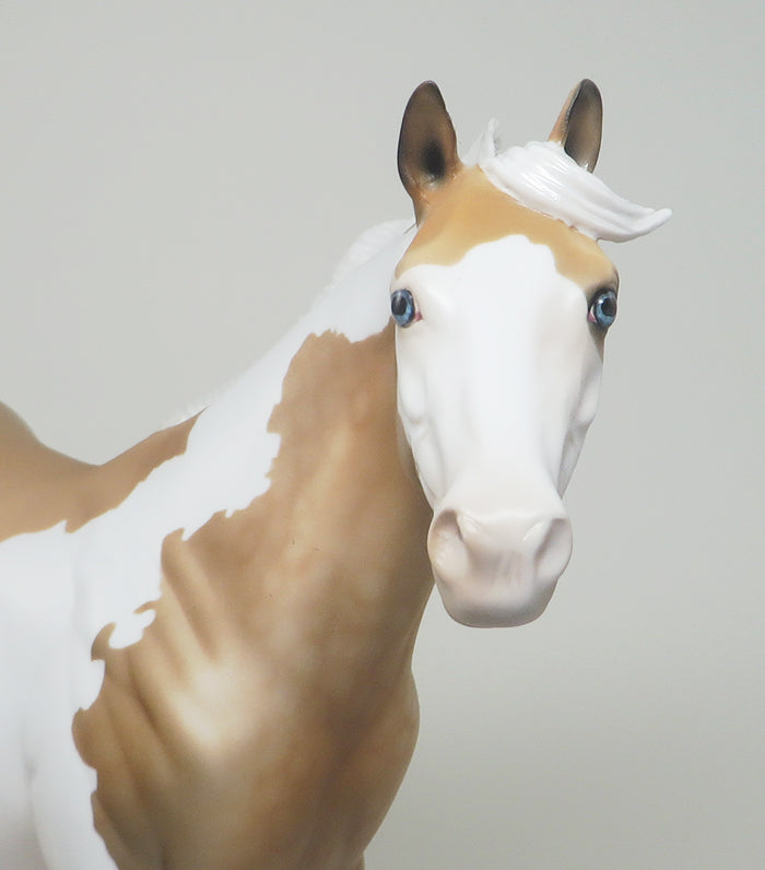WATCH ME-LE-3 PALOMINO PAINT ISH MODEL HORSE 4/21