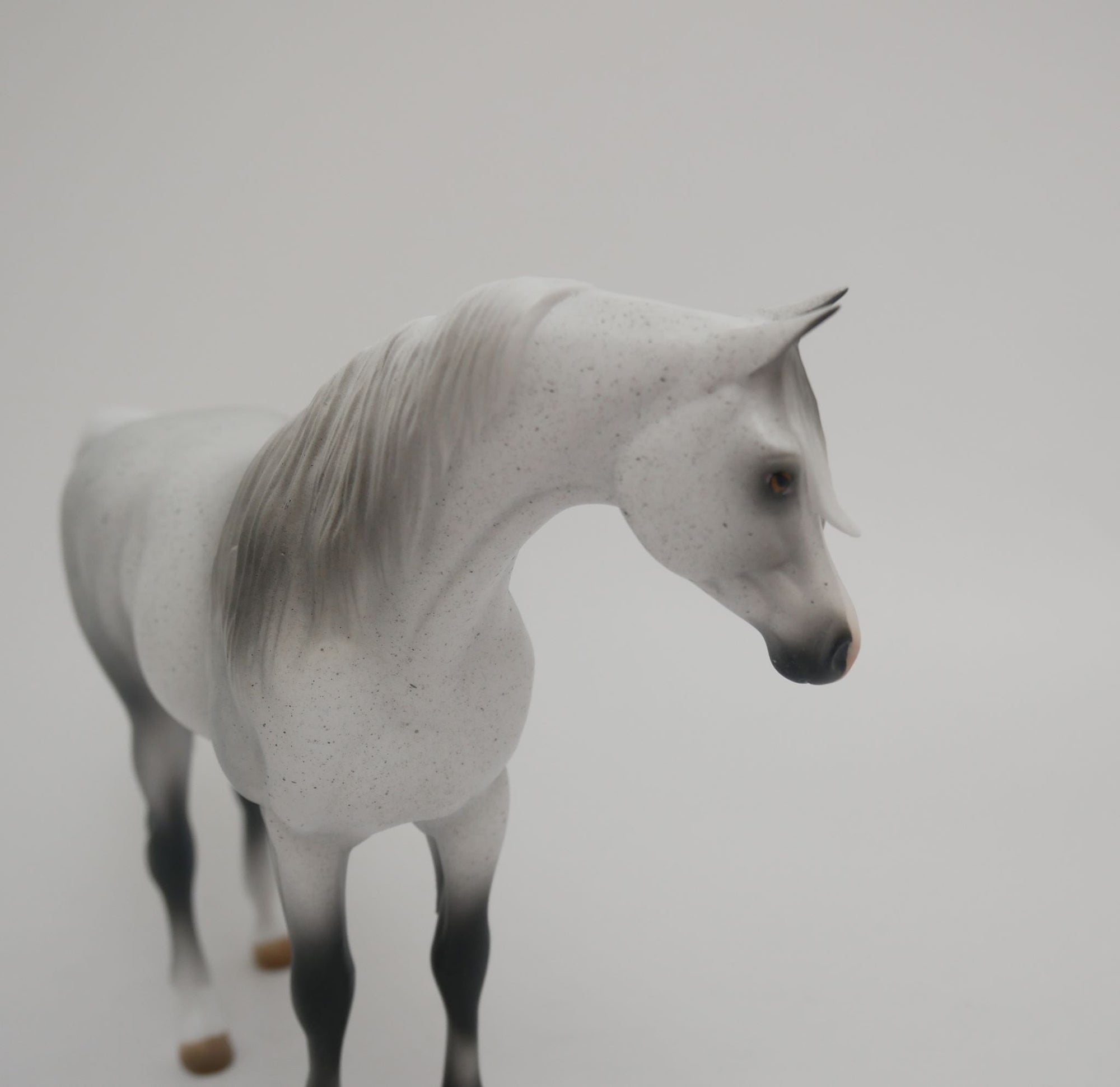 MISTY MOONLIGHT-OOAK LIGHT GREY ARABIAN PEBBLES BY AUDREY DIXON 6/2/20