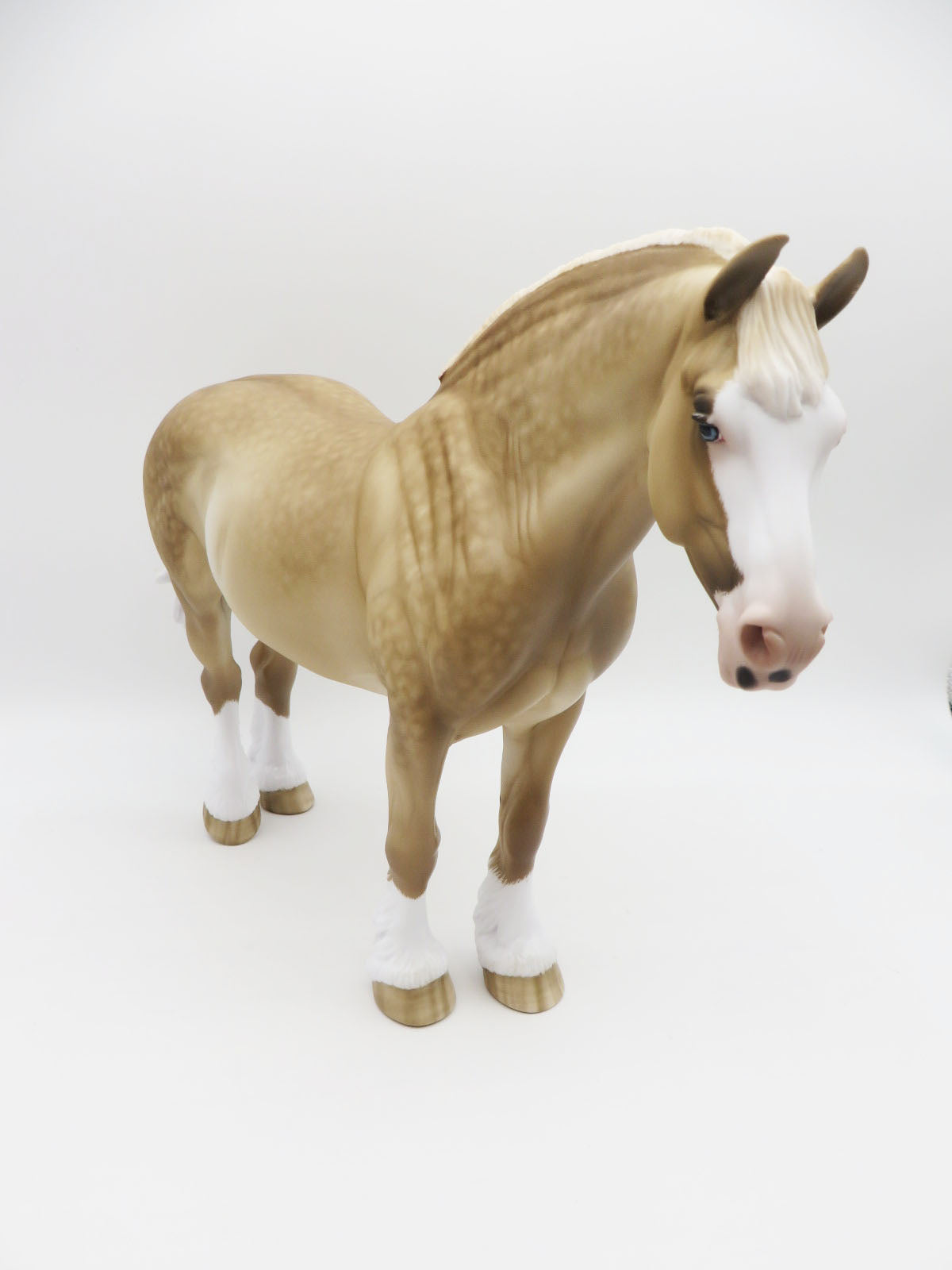 Darla - OOAK Palomino Heavy Draft Painted by Sheryl Leisure BO 10/7/22