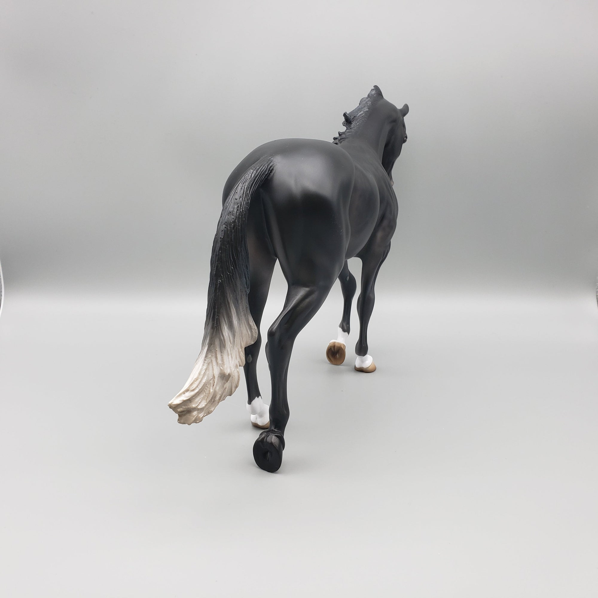 Lincoln - OOAK - Reverse Dapple Chestnut Thoroughbred By Jess Hamill EQ23