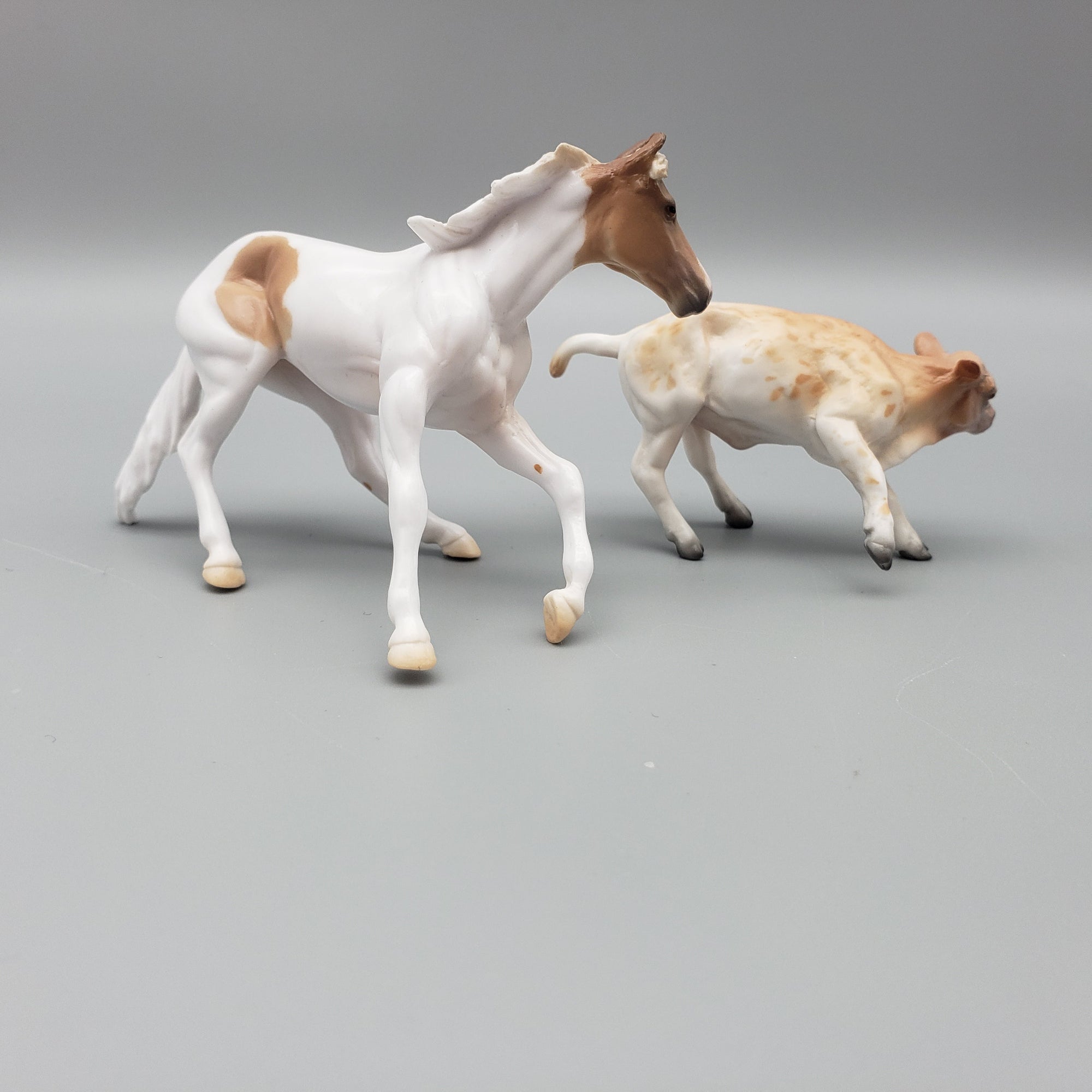 Cat & Canary OOAK Cutter and Calf Chip SET By Jess Hamill EQ23