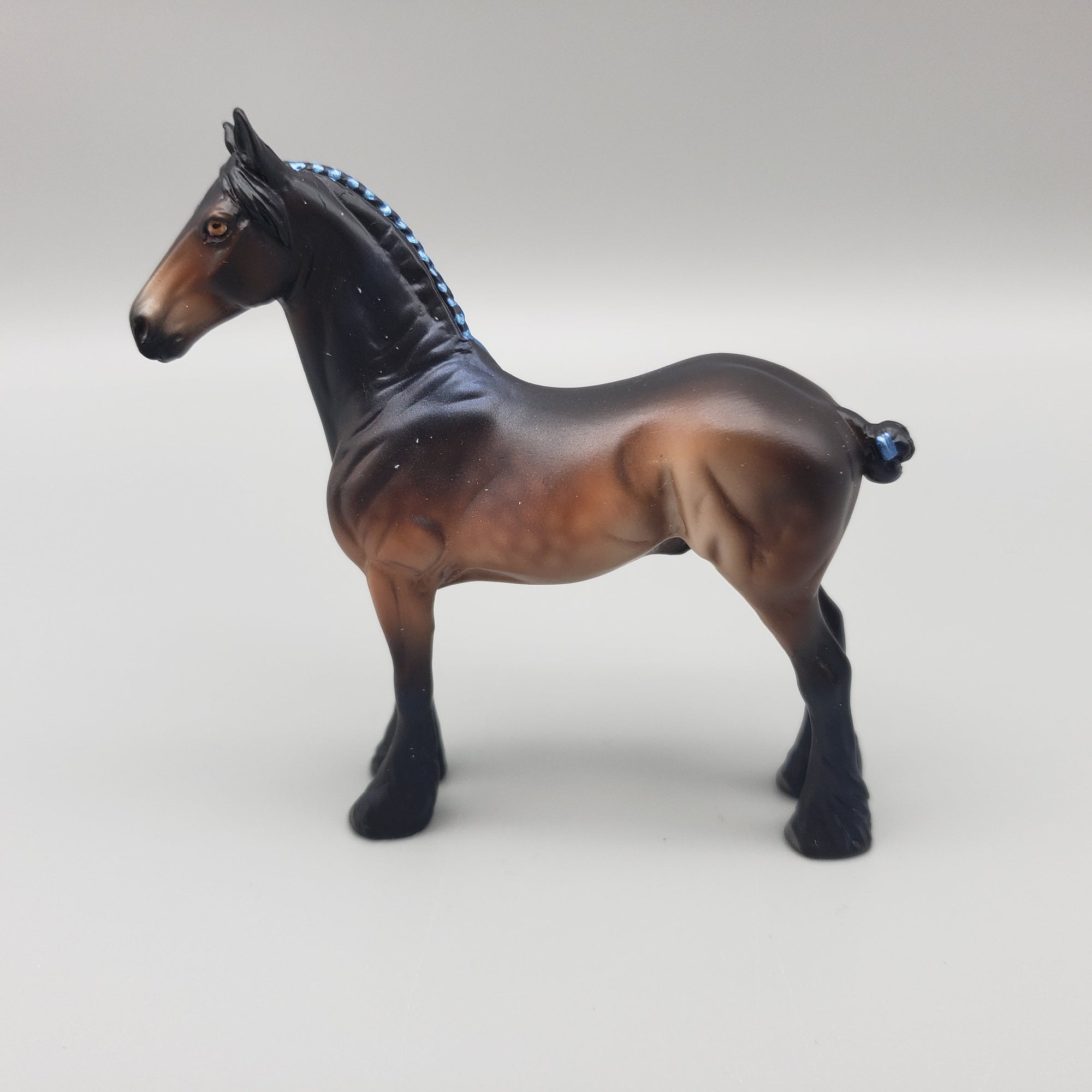 Goliath OOAK Dappled Bay Draft Chip By Jess Hamill EQ23