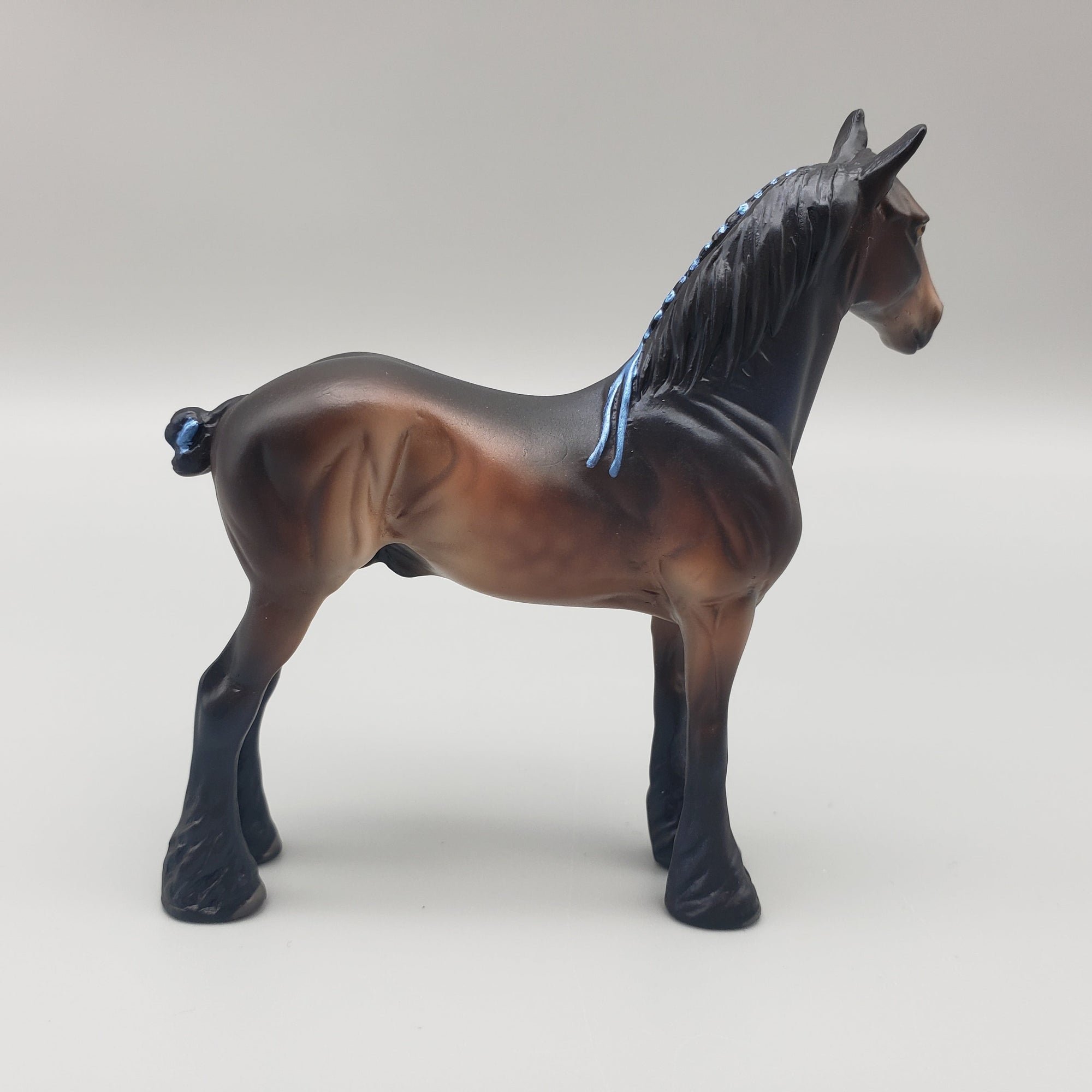 Goliath OOAK Dappled Bay Draft Chip By Jess Hamill EQ23