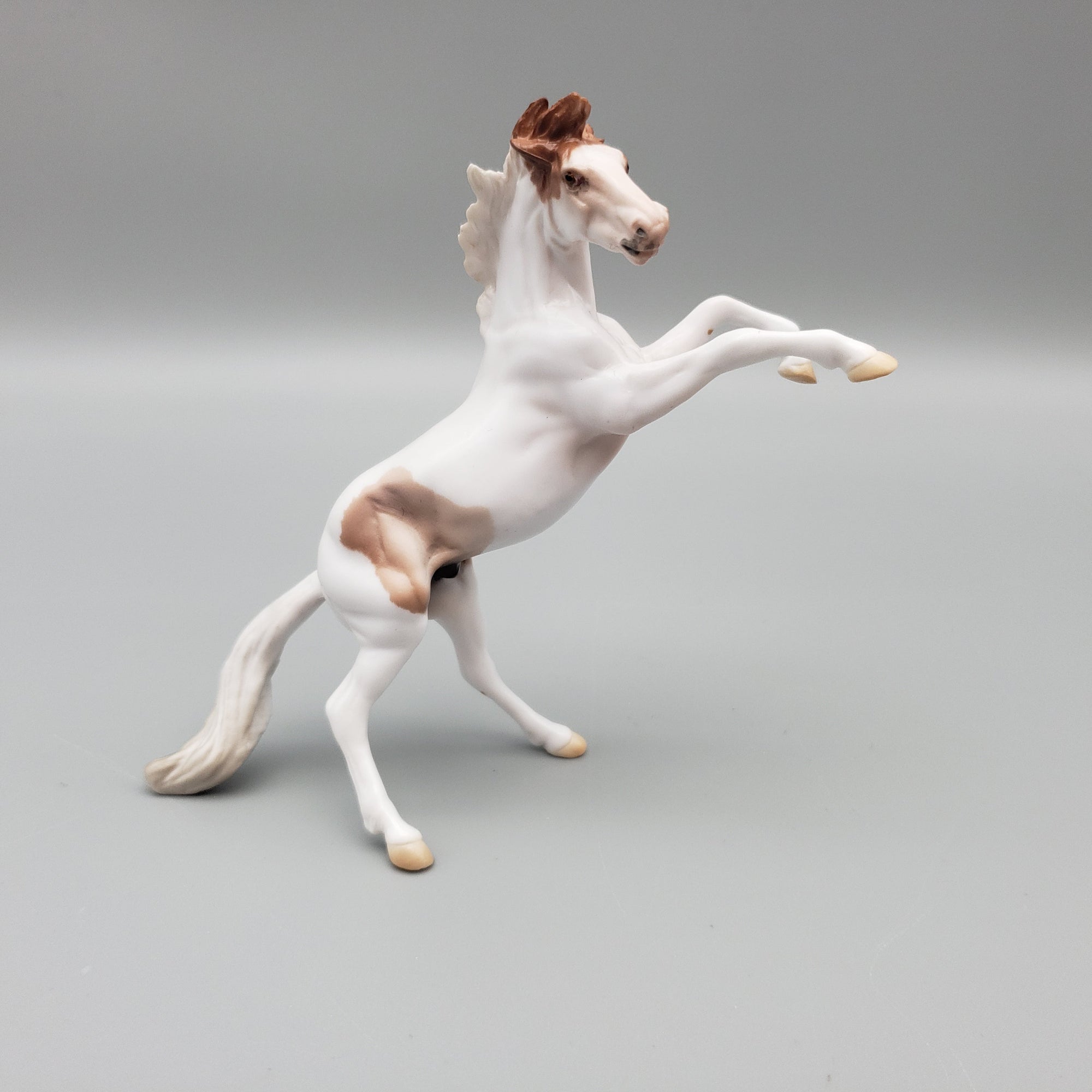 Doc OOAK Red Roan Medicine Hat Rearing Chip By Jess Hamill EQ23