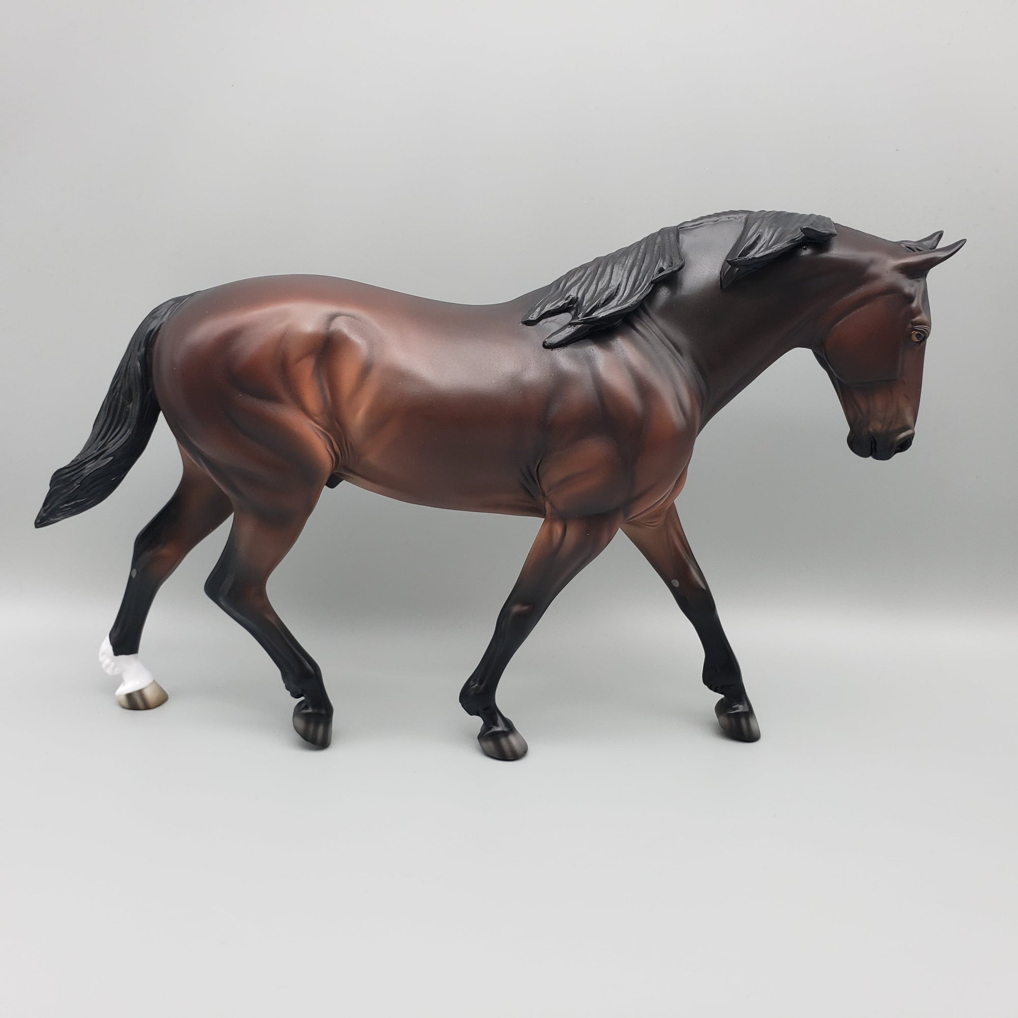 Capicorn OOAK Bay Irish Draught By Jess Hamill EQ23