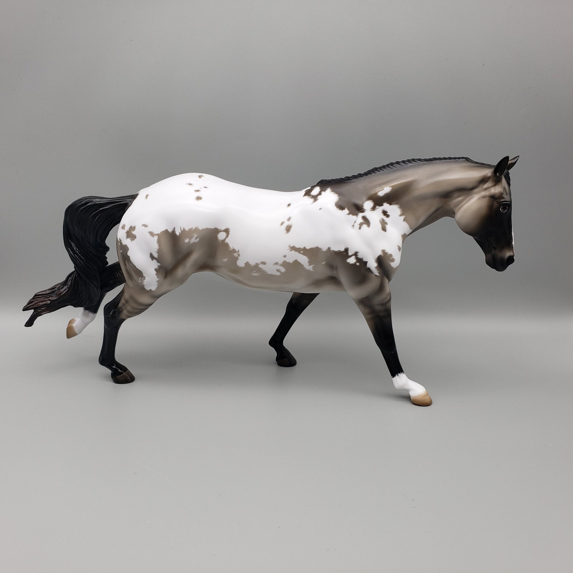 Charles OOAK Grullo Appaloosa Running Stock Horse By Angela Marleau Best Offers 6/26/23