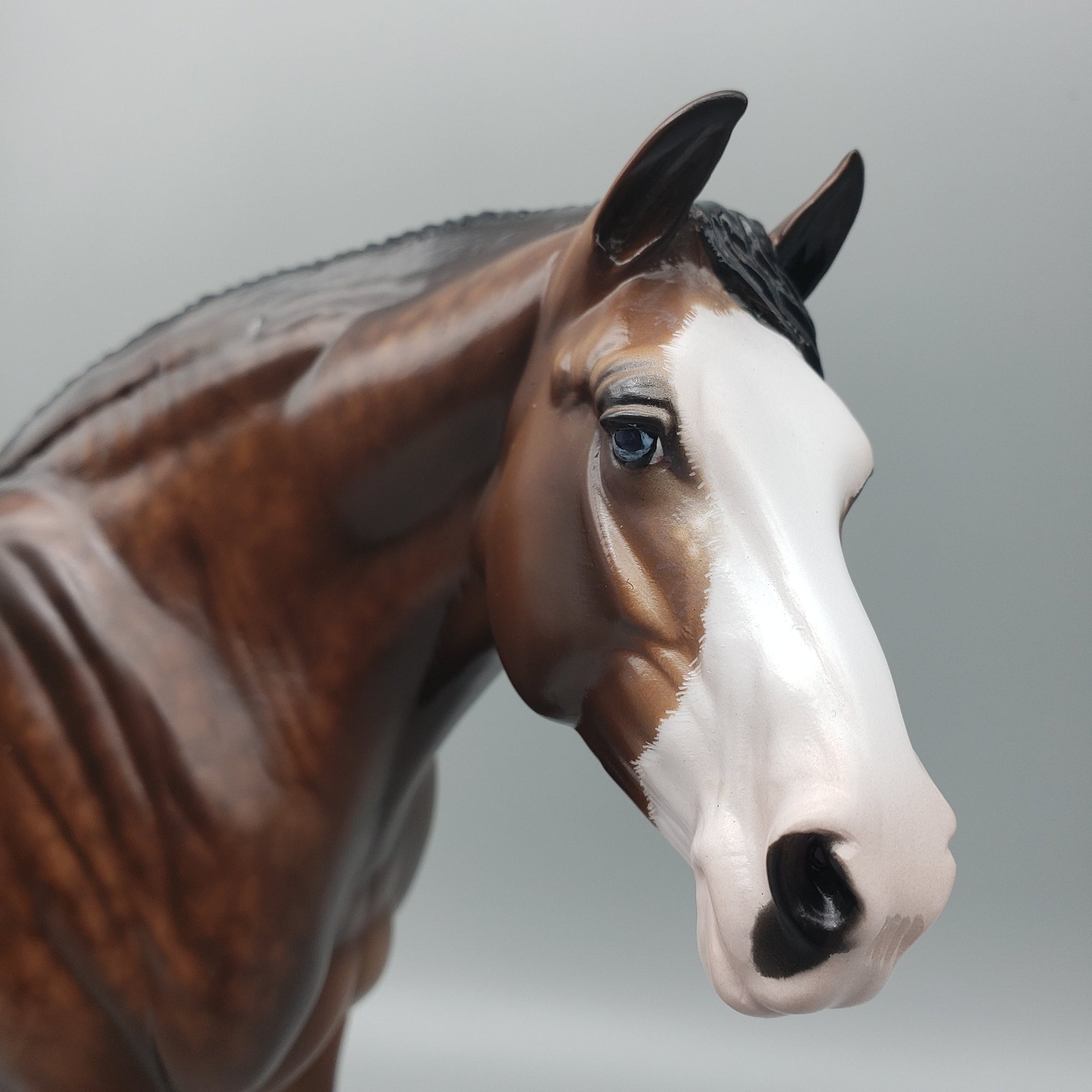 Stephanie OOAK Dappled Bay Sabino Heavy Draft Mare By Sheryl Leisure Best Offers 6/26/23