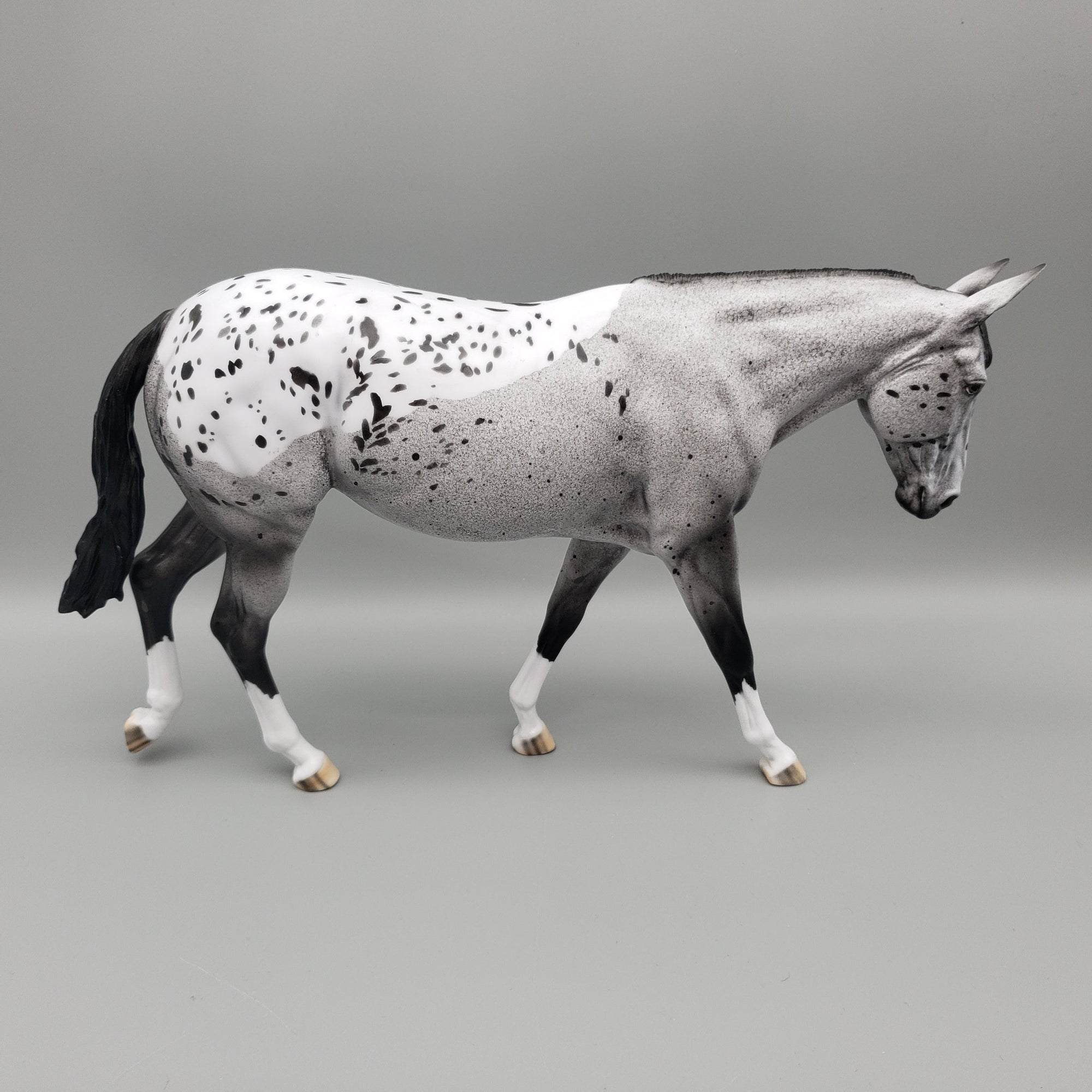 Luna OOAK Appaloosa Mule By Dawn Quick EQ23