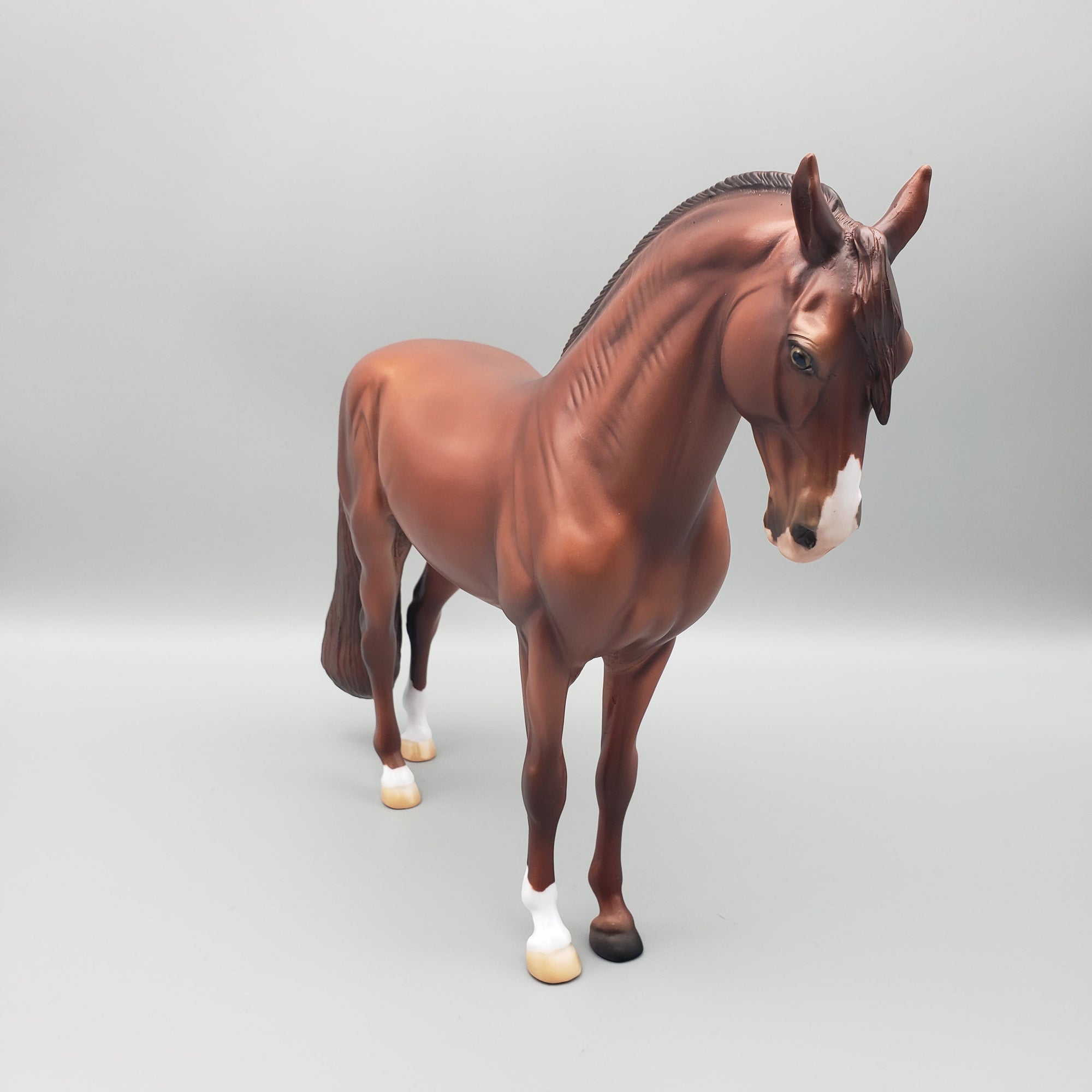Amber OOAK Chestnut Andalusian Mare By Jess Hamill OOAK EQ23
