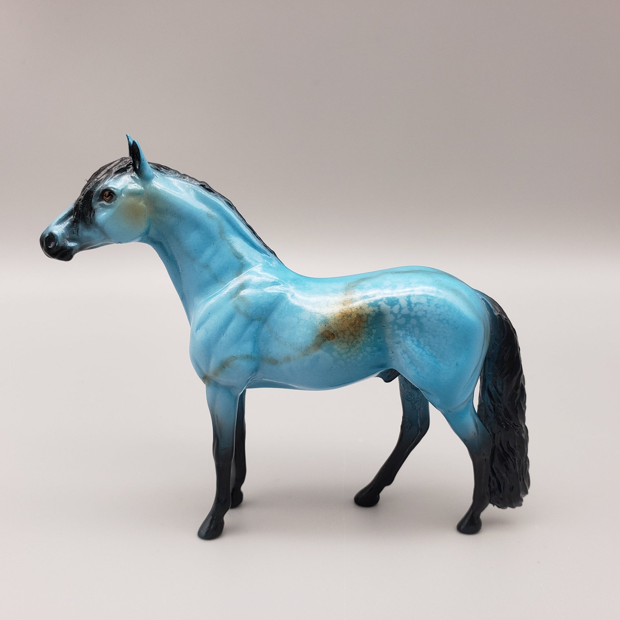 Gennadios OOAK Turquoise Deco Andalusian Chip By Dawn Quick EQ23