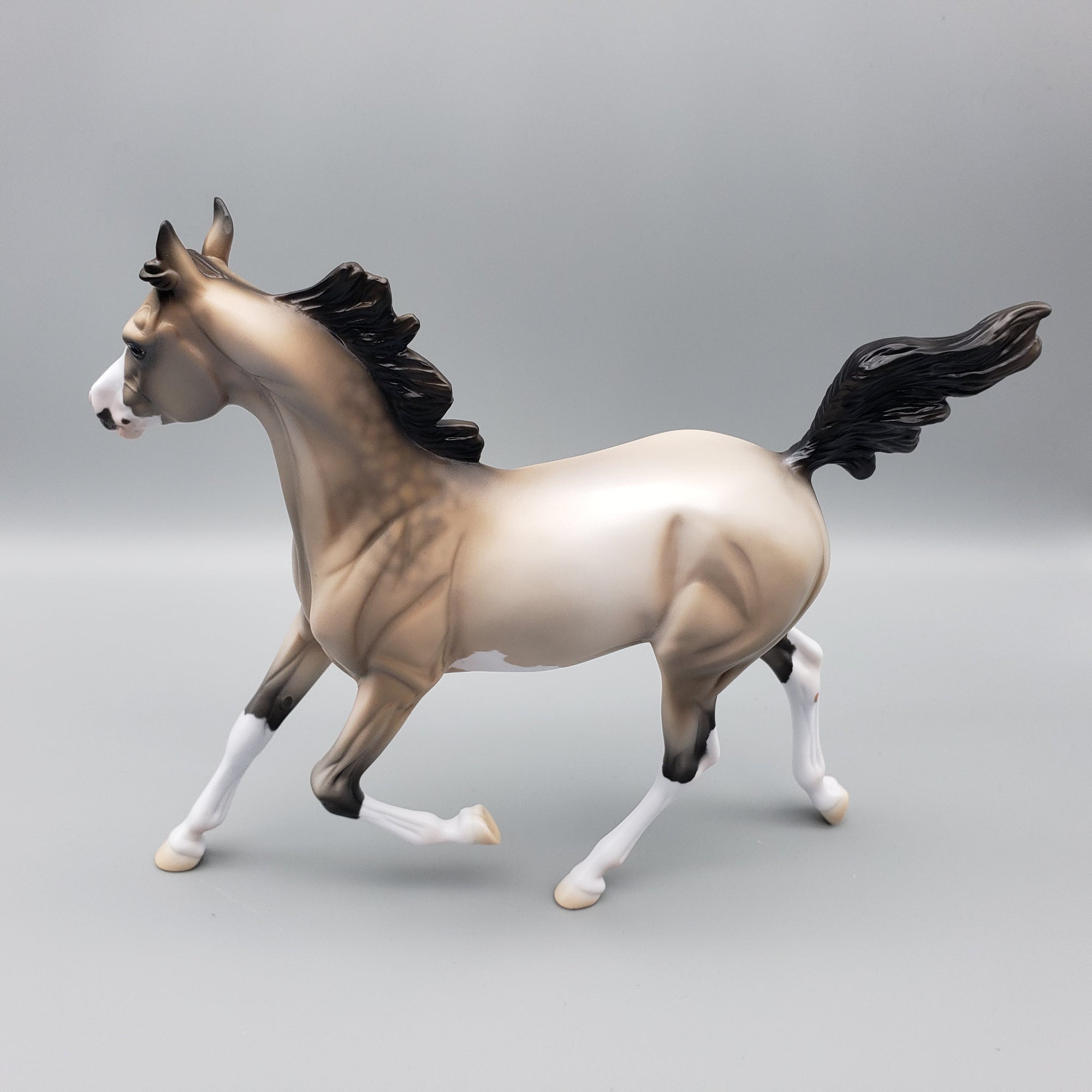 Giselle OOAK Buckskin Splash Yearling By Jess Hamill EQ23