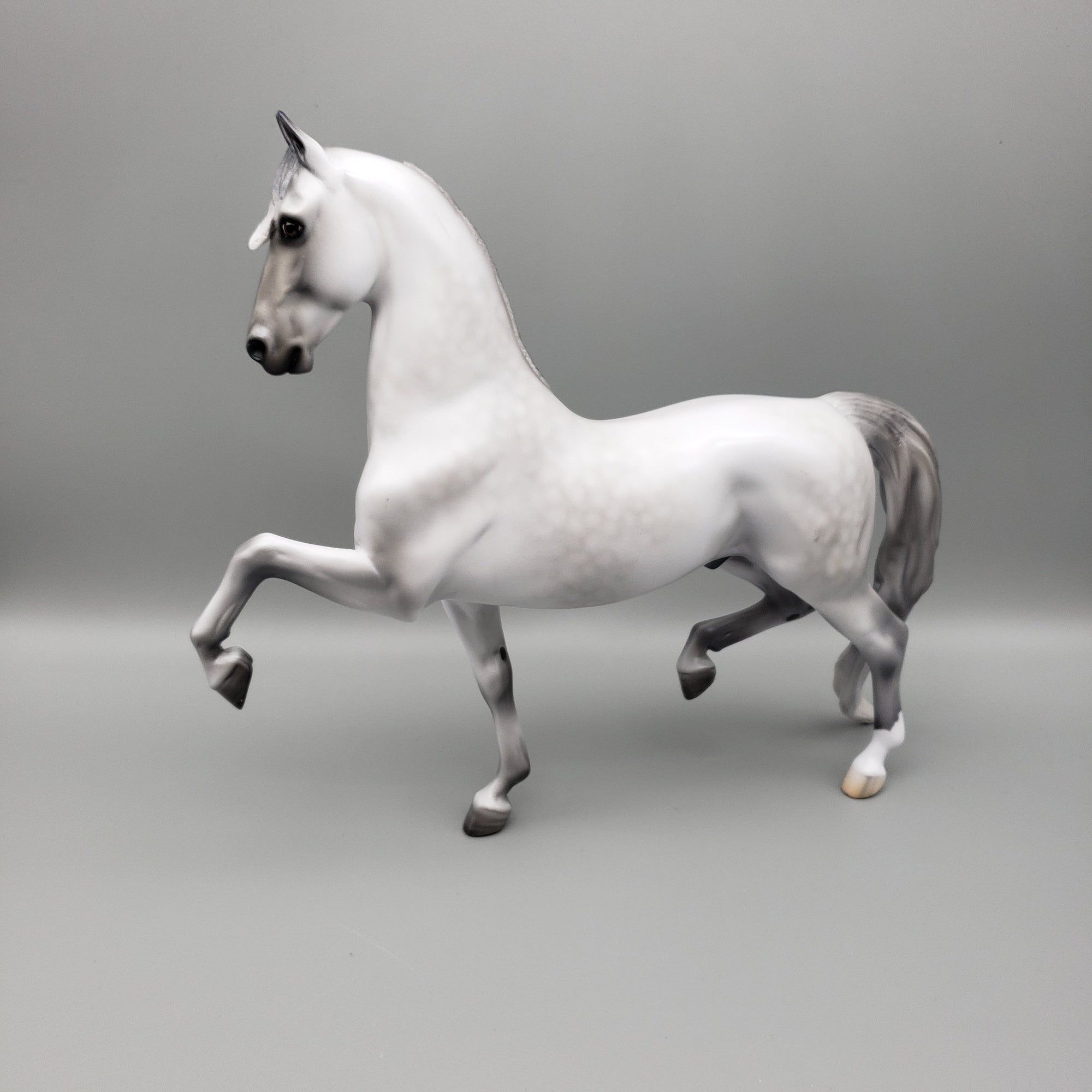 Moonbeam OOAK Dapple Grey Saddlebred By Jess Hamill EQ23