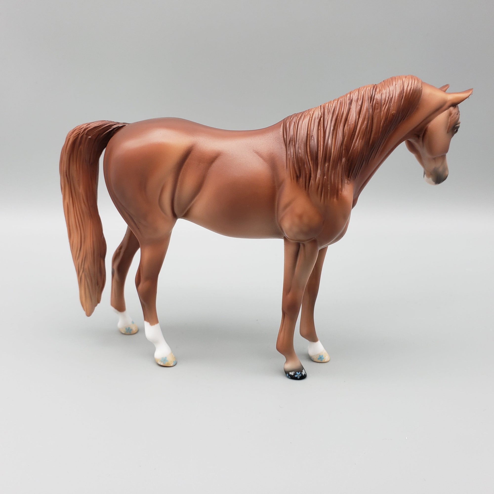 Fiona OOAK Chestnut Arabian Pebble By Jess Hamill EQ23