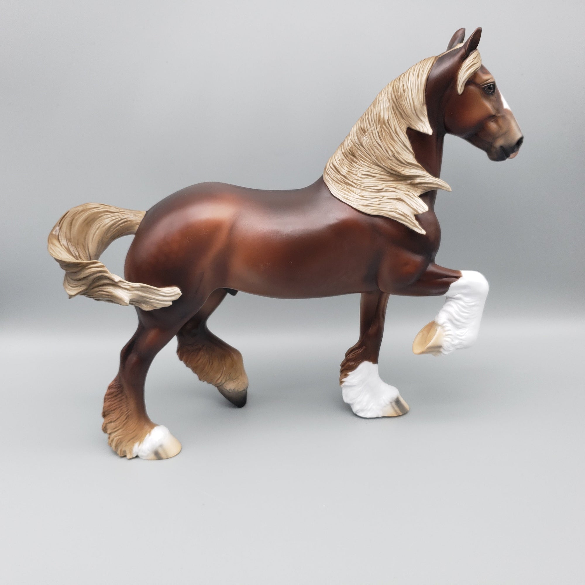 Cleveland OOAK Flaxen Chestnut Trotting Drafter By Jess Hamill EQ23