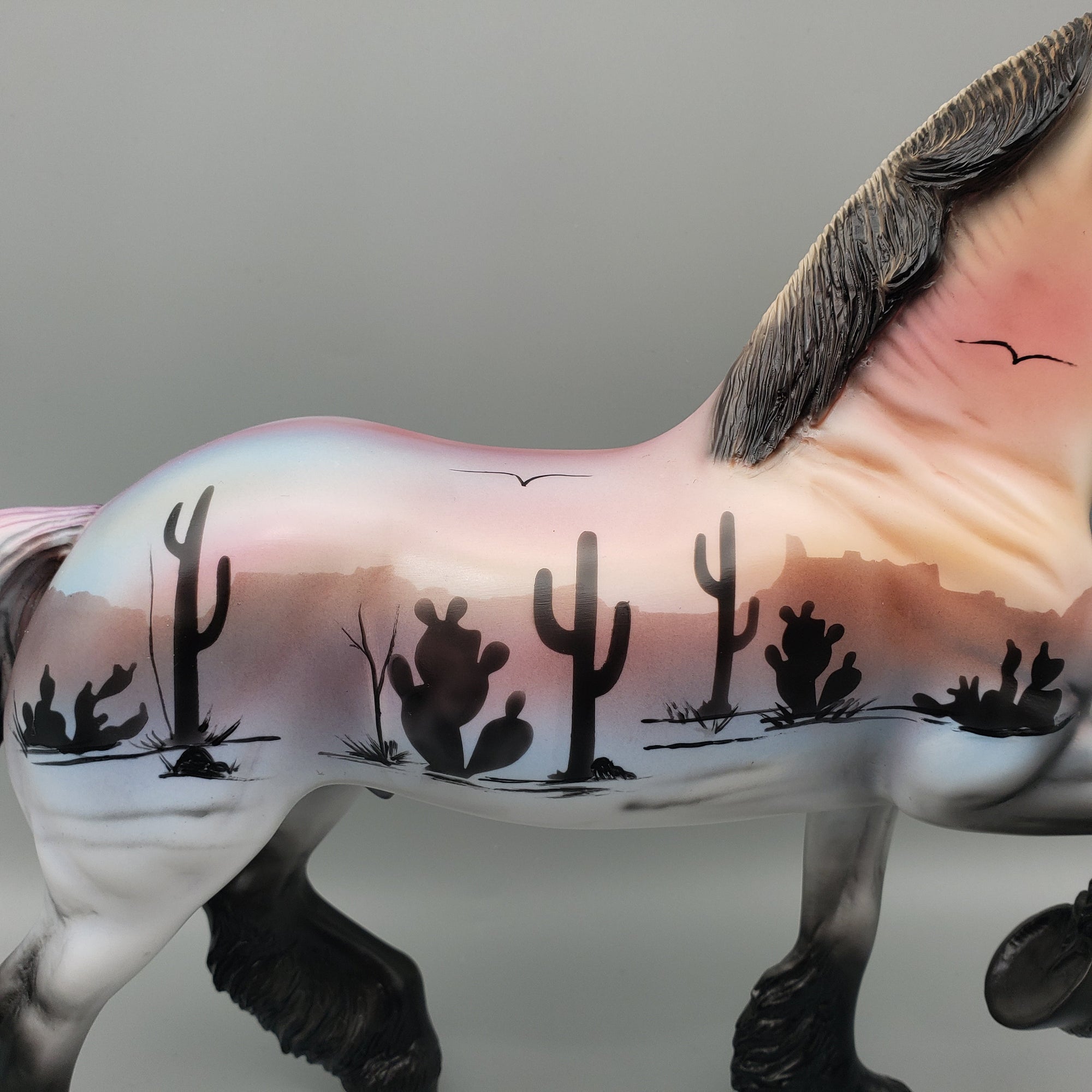 Rio OOAK Decorator Trotting draft By Dawn Quick EQ23