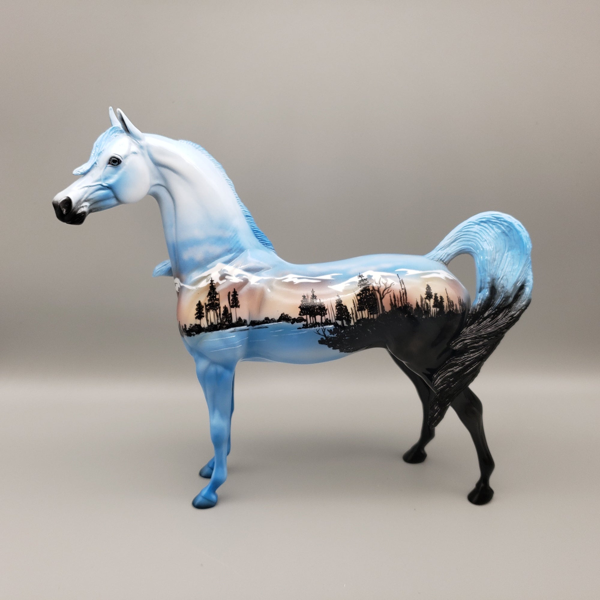 Serenity Peak OOAK Decorator Arabian By Dawn Quick EQ23