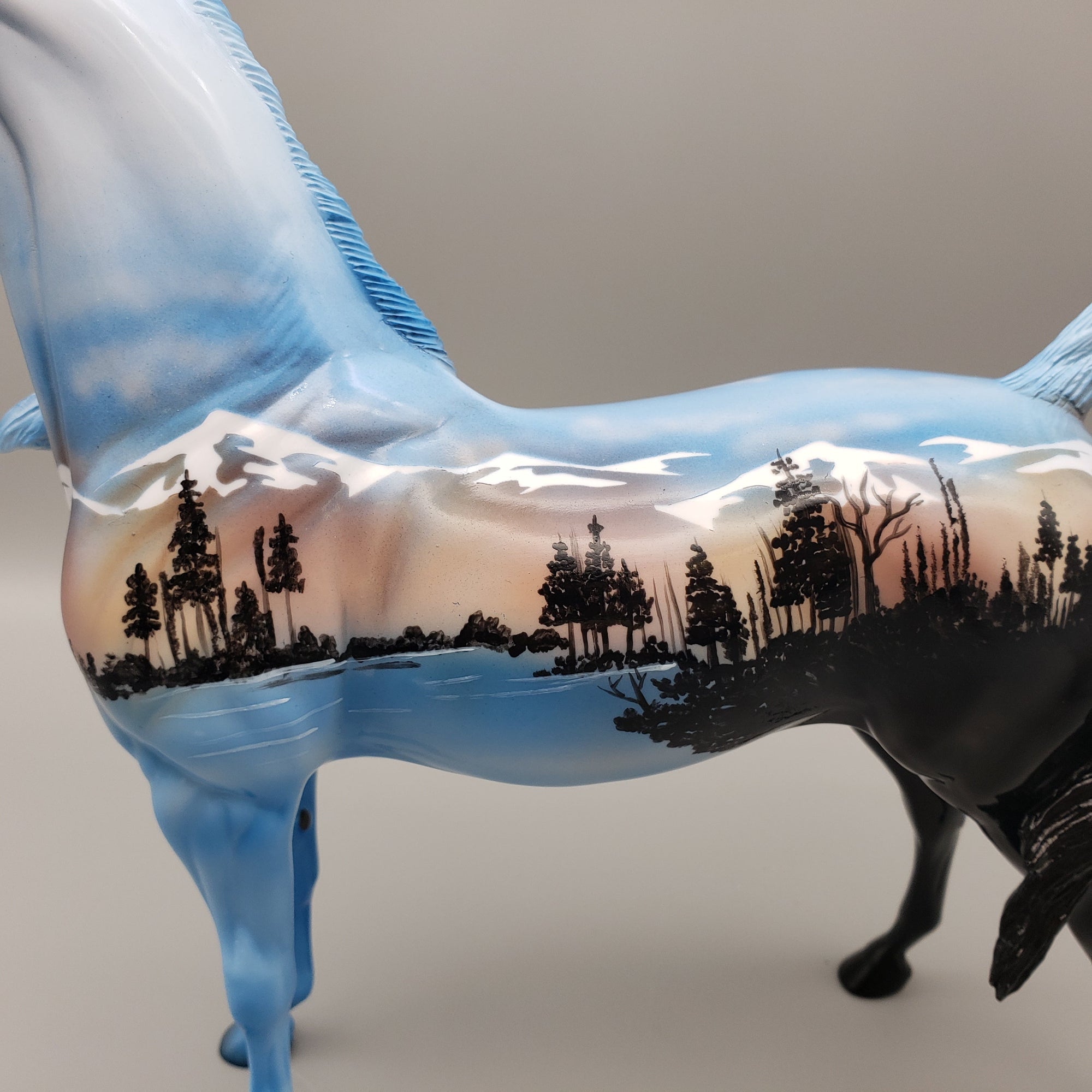 Serenity Peak OOAK Decorator Arabian By Dawn Quick EQ23