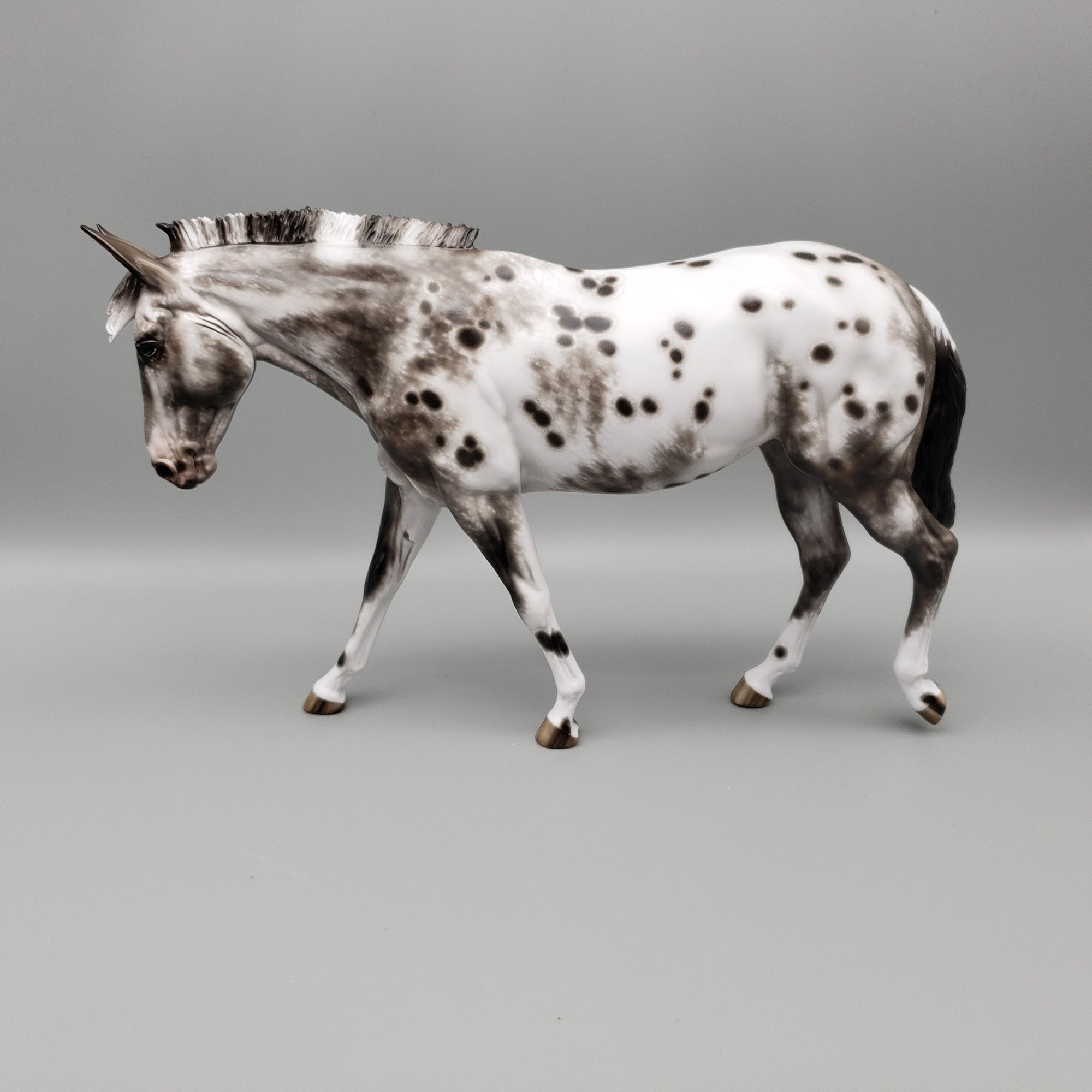 Honeysuckle OOAK Dark Bay Appaloosa Mule By Sheryl Leisure Best Offers 7/10/23
