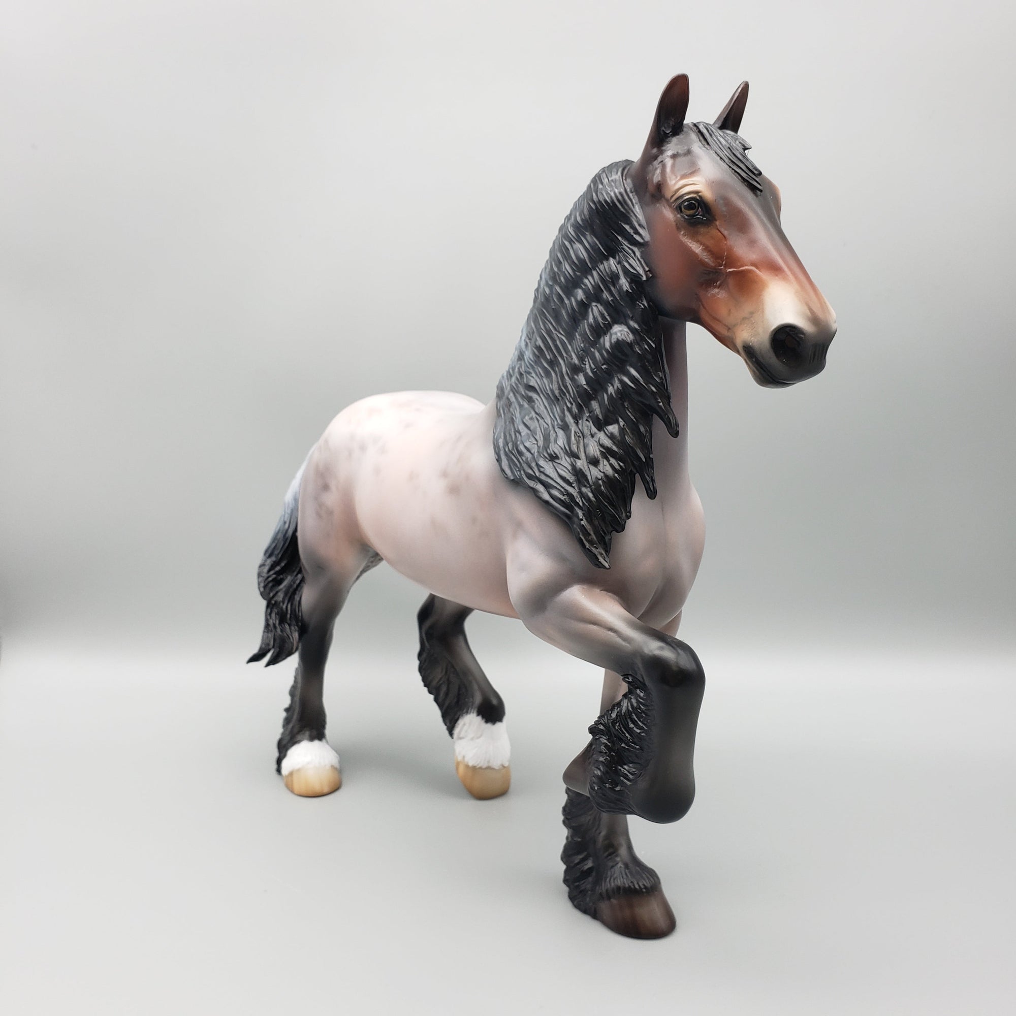Chaperon OOAK Bay Roan Trotting Drafter By Jess Hamill Best Offers 7/10/23