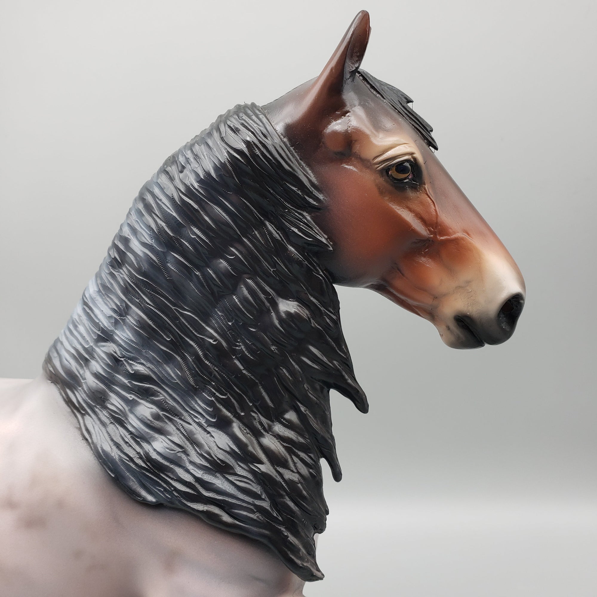 Chaperon OOAK Bay Roan Trotting Drafter By Jess Hamill Best Offers 7/10/23