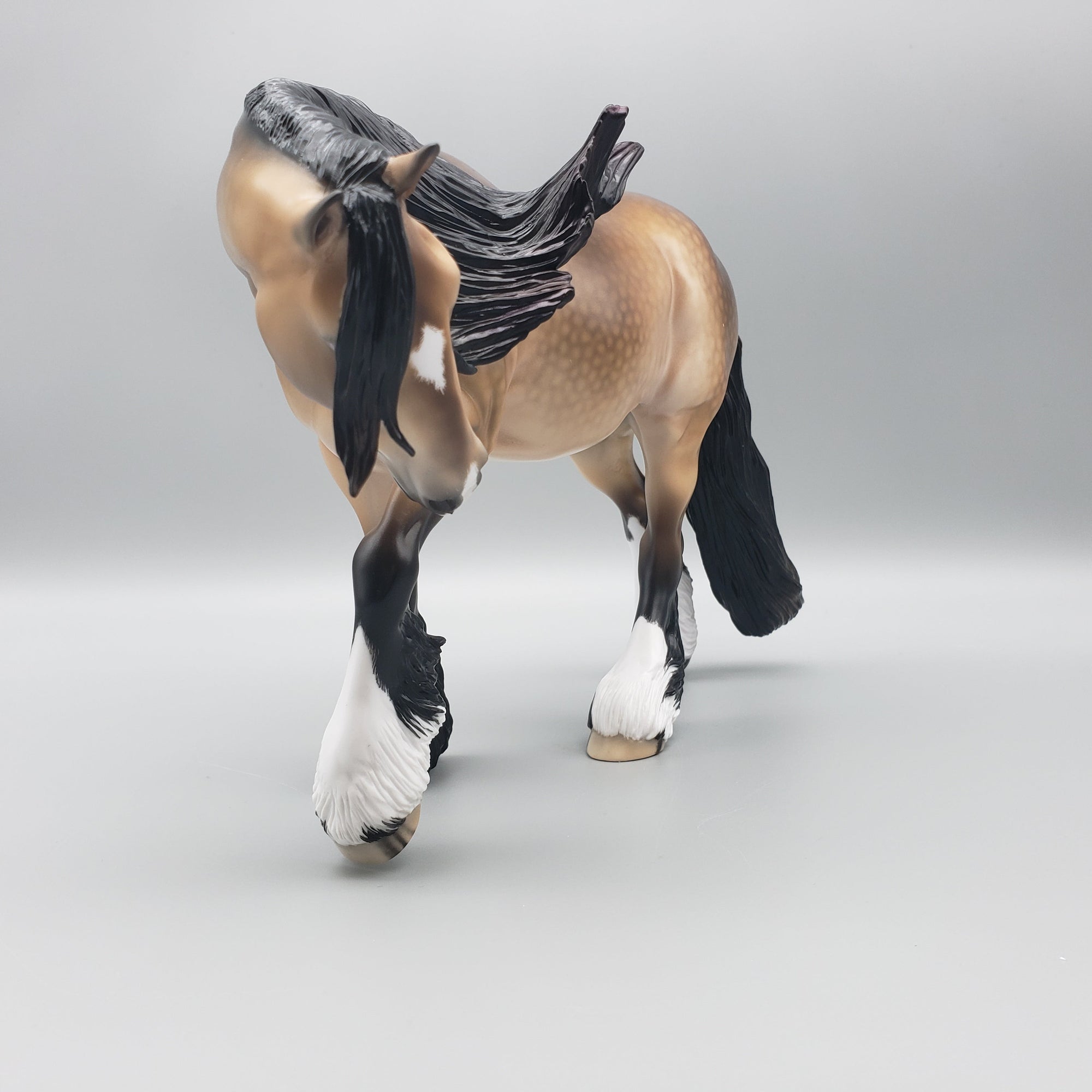 Arcturus OOAK Dappled Sooty Buckskin Cob By Ellen Robbins Equilocity Best Offers 7/15/23 EQ23