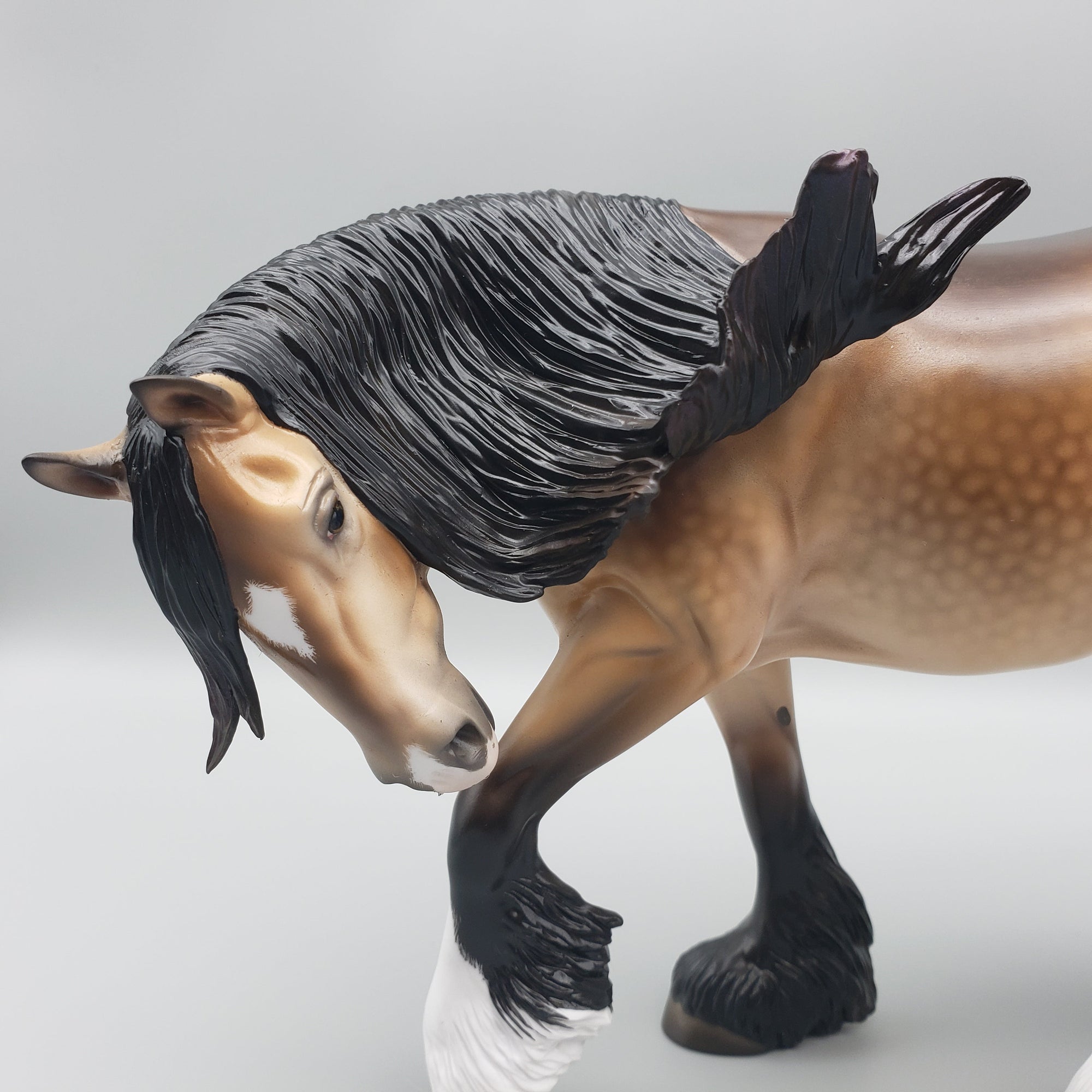 Arcturus OOAK Dappled Sooty Buckskin Cob By Ellen Robbins Equilocity Best Offers 7/15/23 EQ23