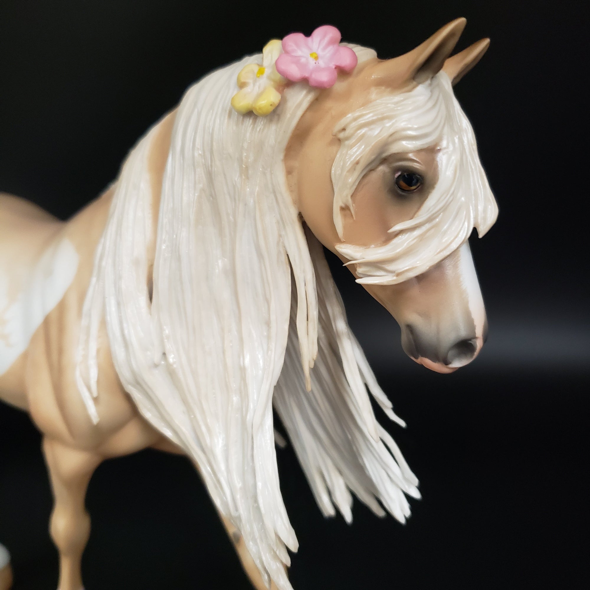 Hui Hou Basket 11 Equilocity 2023 OOAK Palomino Pony By Angela Marleau EQ23