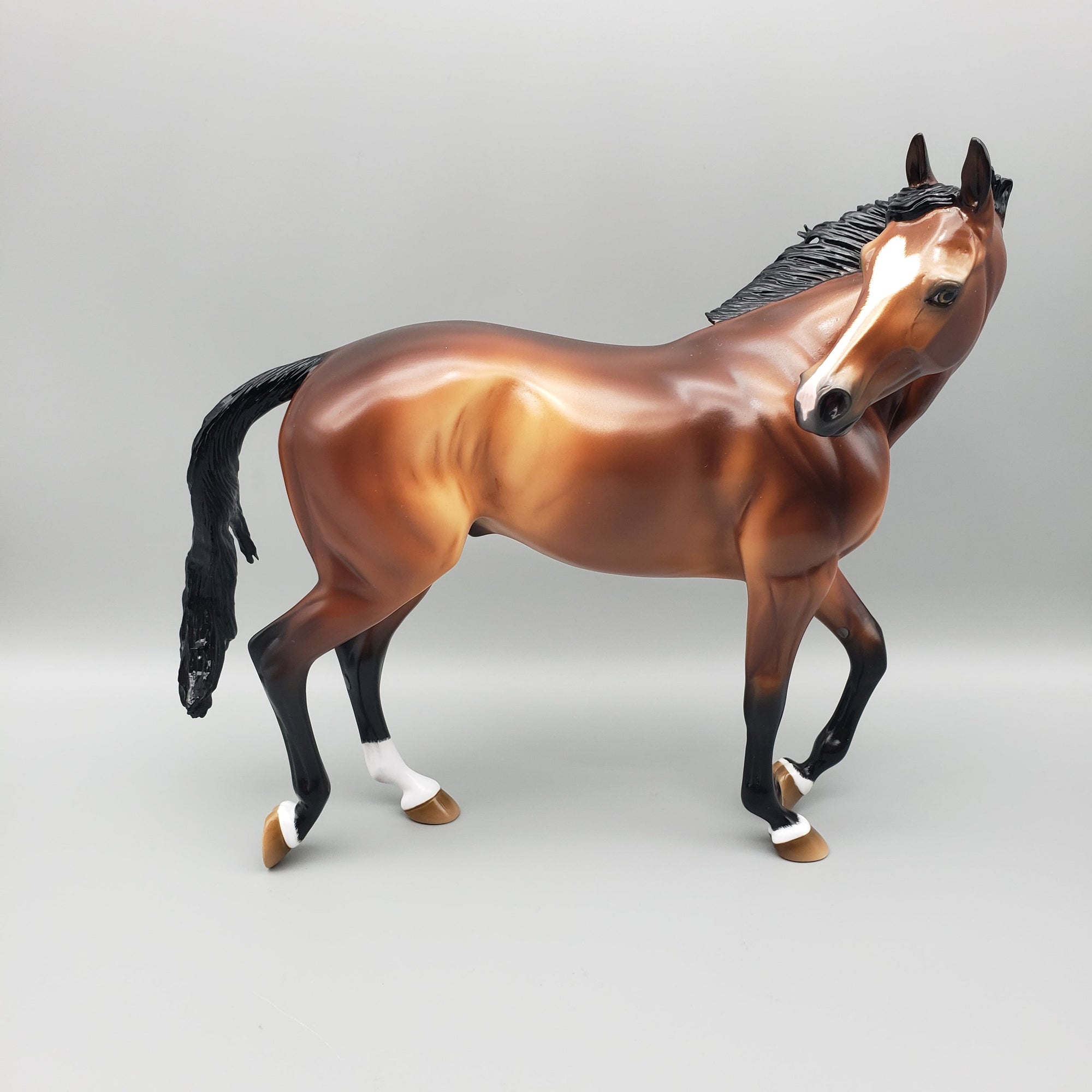 Last Ride Basket 4 Equilocity 2023 - OOAK Bay Thoroughbred By Ashley Palmer EQ23