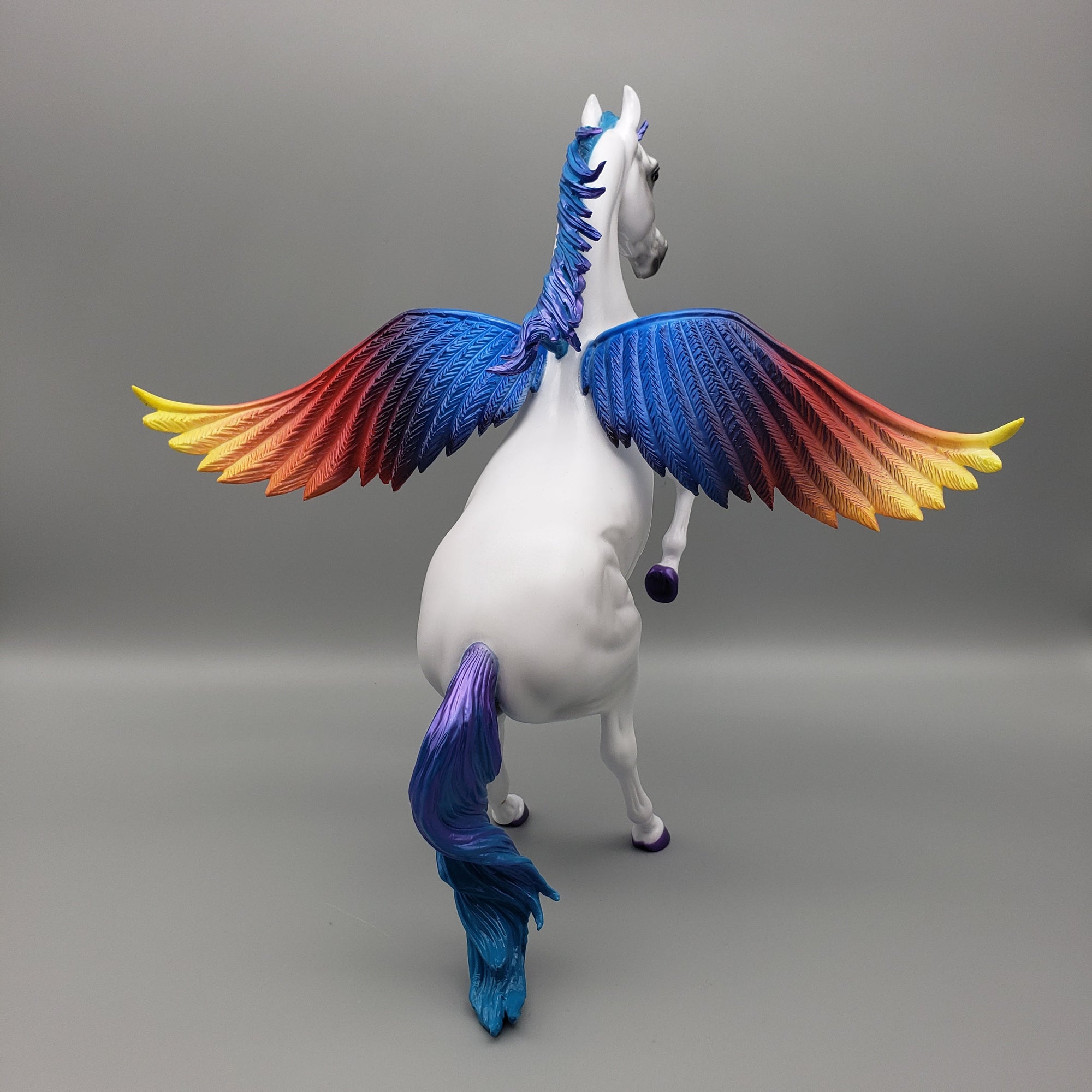 Escape To Reality Basket 16 Equilocity 2023 OOAK Rearing Arab Mare Pegasus By Angela Marleau EQ23