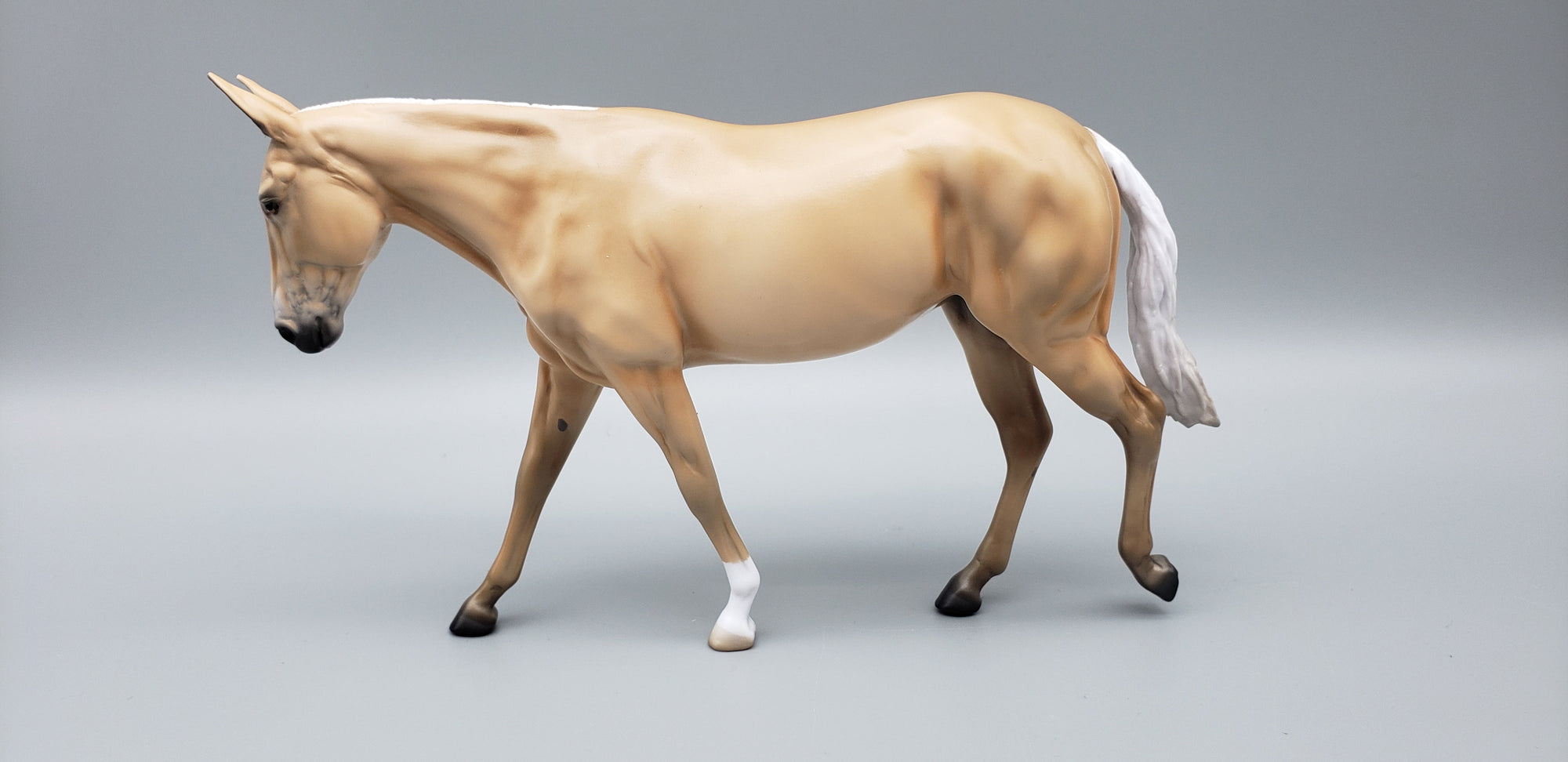 Butterball OOAK Palomino Pebble Mule By Angela Marleau EQ23