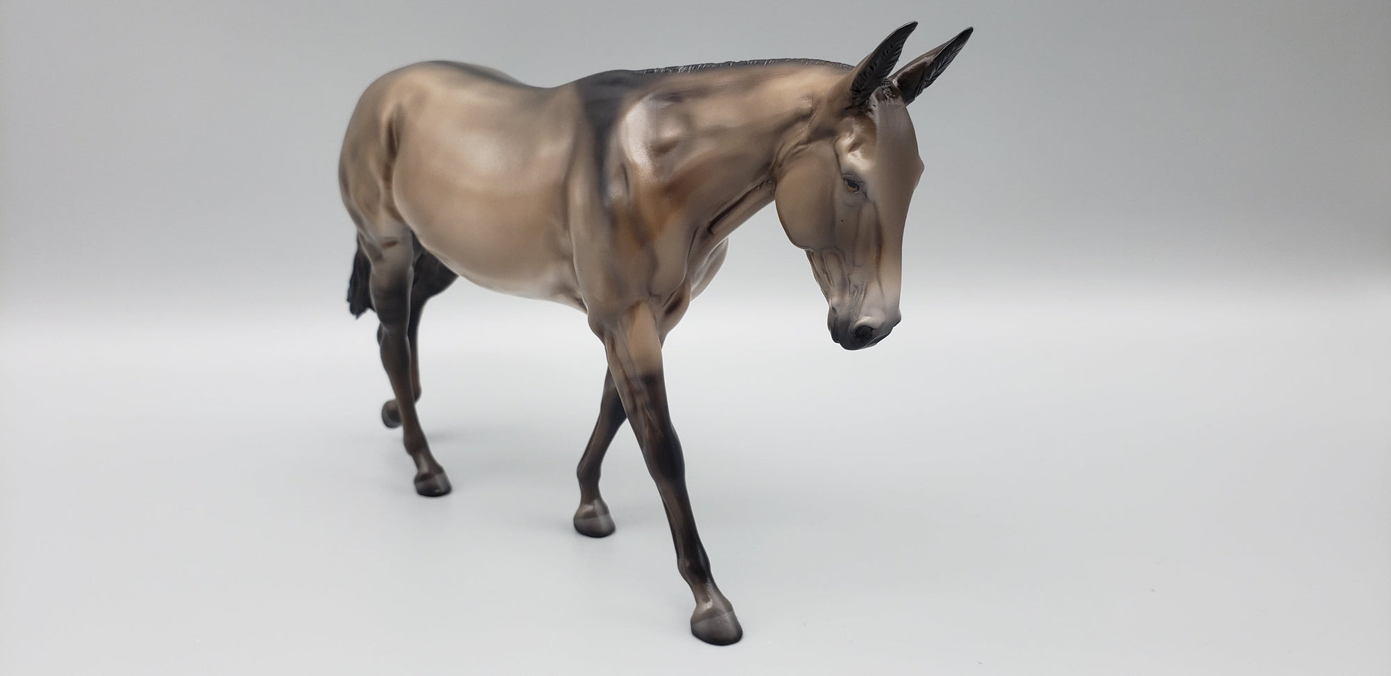 Dunwiluv OOAK Dun Pebble Mule By Angela Marleau EQ23