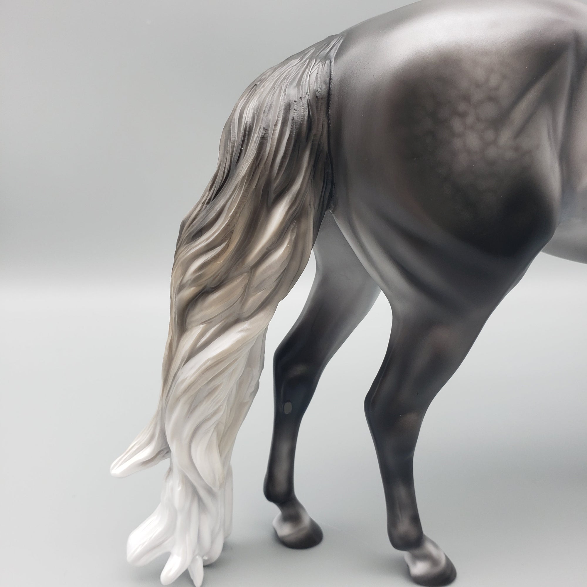 Cassius OOAK Dappled Grey Andalusian By Carrie Keller Equilocity Best Offers 7/15/23 EQ23