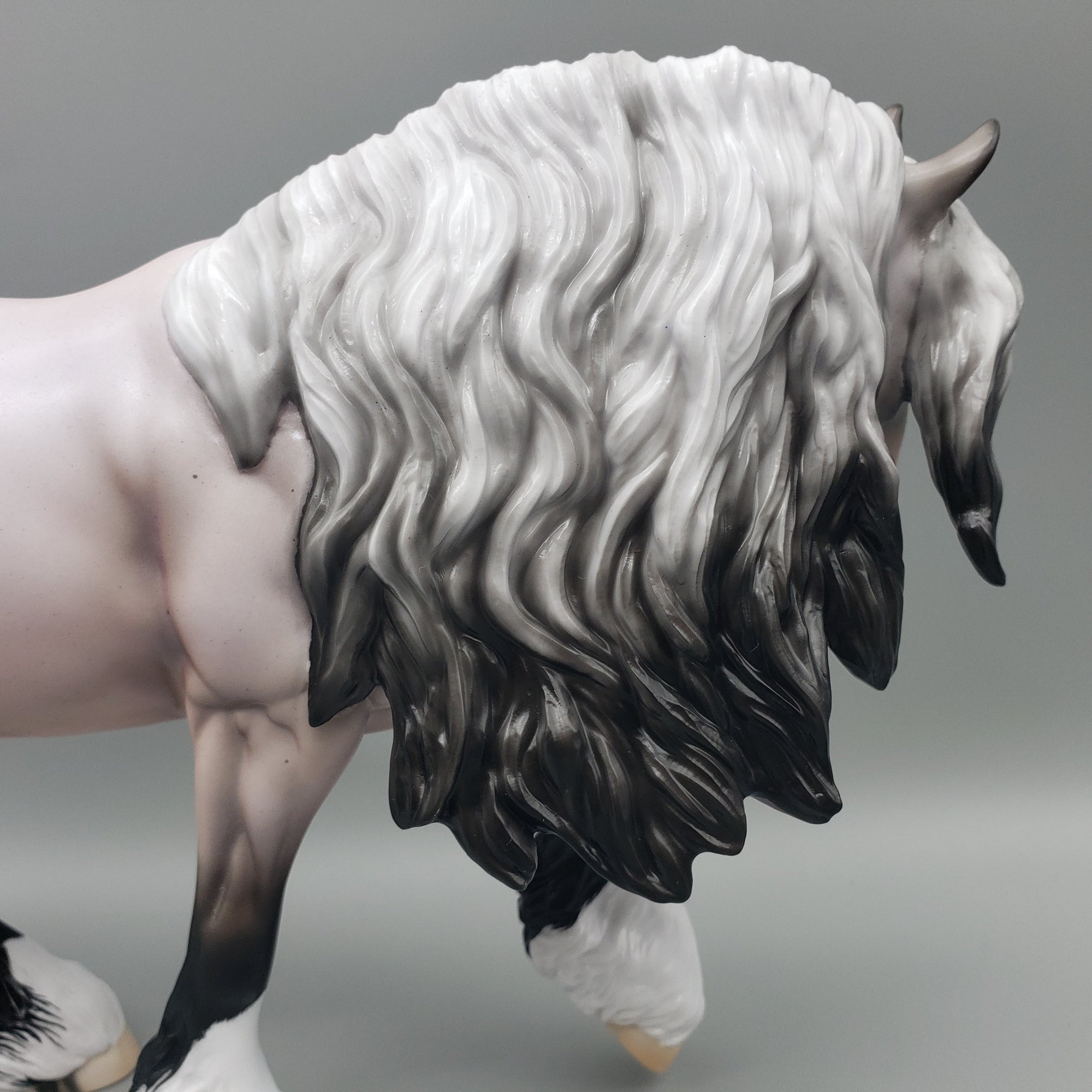 Desert Rose - Basket #1 Equilocity 2023 - OOAK Dapple Grey Lavender Shaded Cob By Ellen Robbins EQ23