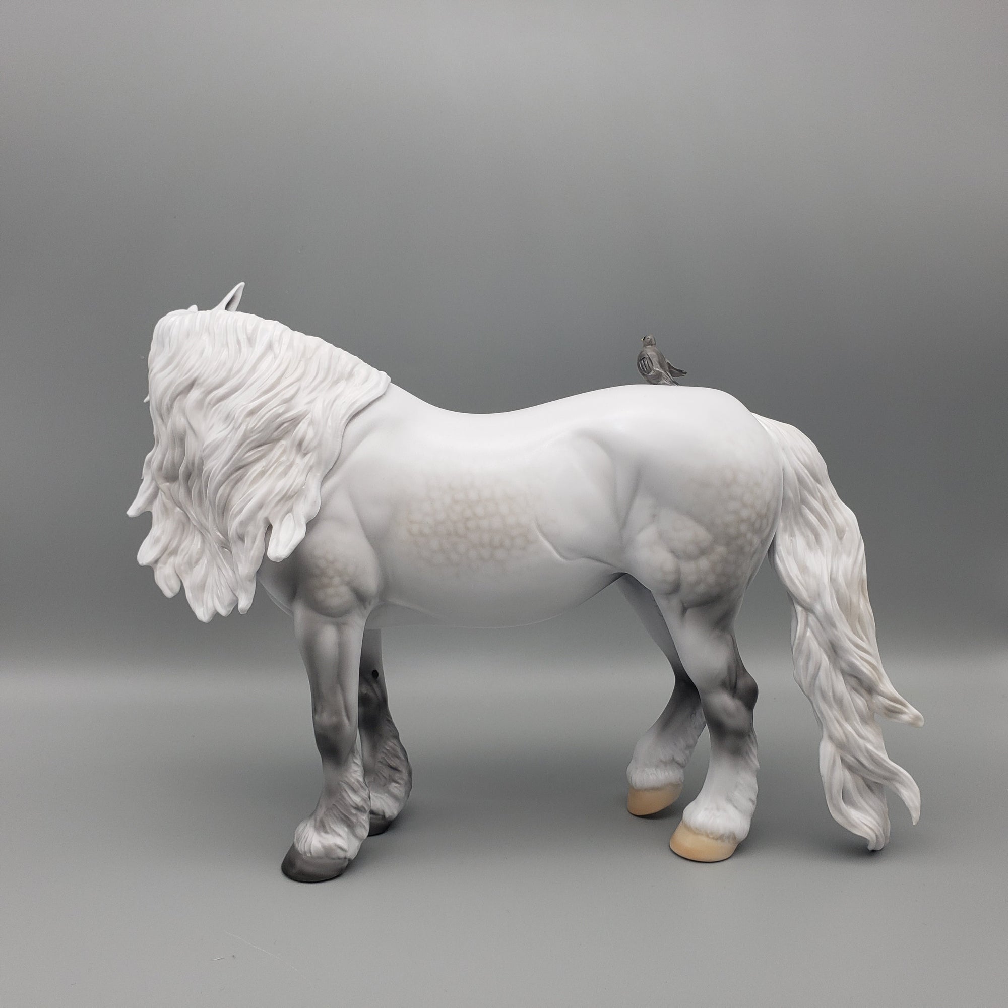 Dove OOAK Dapple Grey Heavy Draft By Carrie Keller Equilocity Best Offers 7/15/23 EQ23