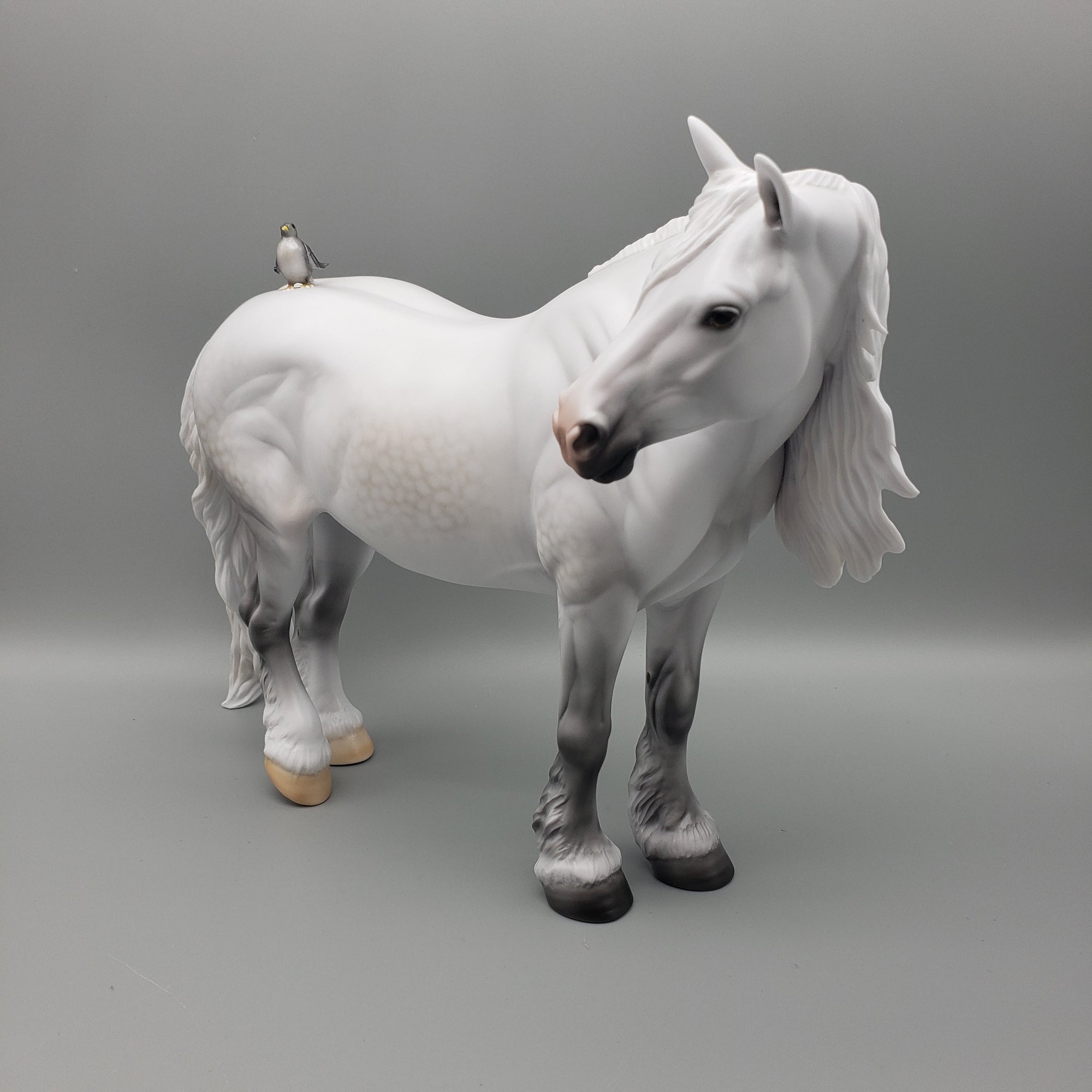 Dove OOAK Dapple Grey Heavy Draft By Carrie Keller Equilocity Best Offers 7/15/23 EQ23