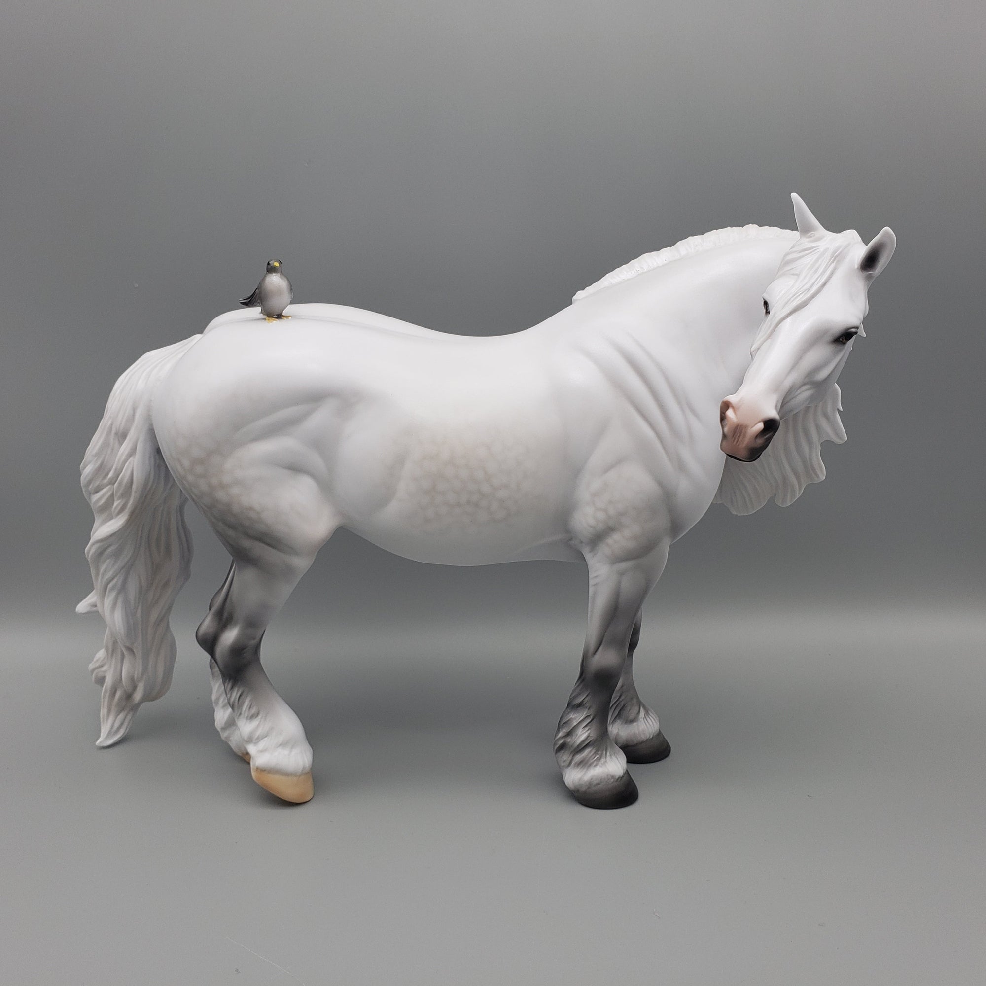 Dove OOAK Dapple Grey Heavy Draft By Carrie Keller Equilocity Best Offers 7/15/23 EQ23