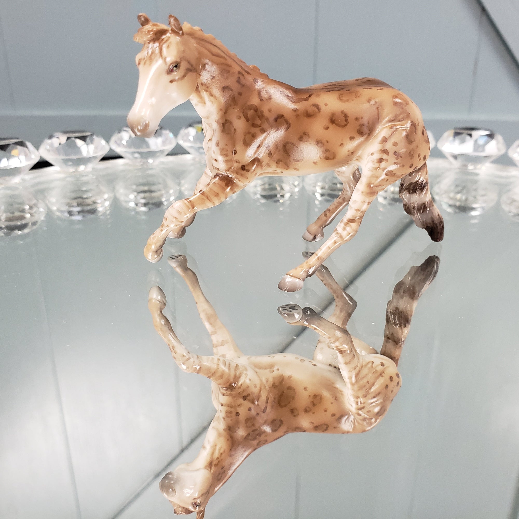 Gecko OOAK International Cat Day Classic Brown Bengel Cat Cutter Chip By Jess Hamill