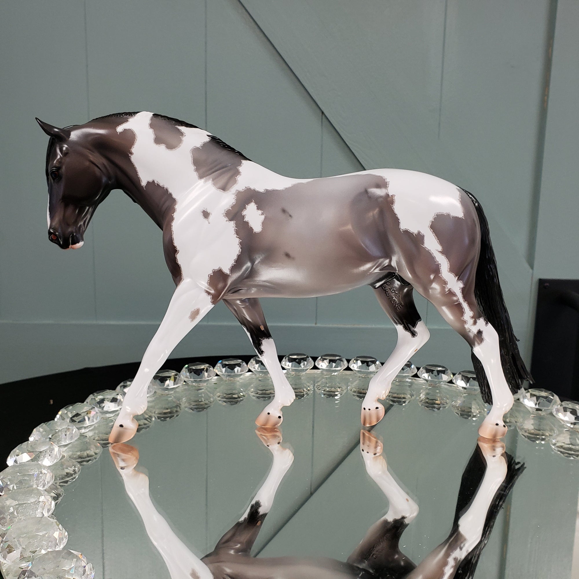 Ginko Blue Roan Tobiano Irish Draft By Caroline Boydston Best Offers 8/14/23