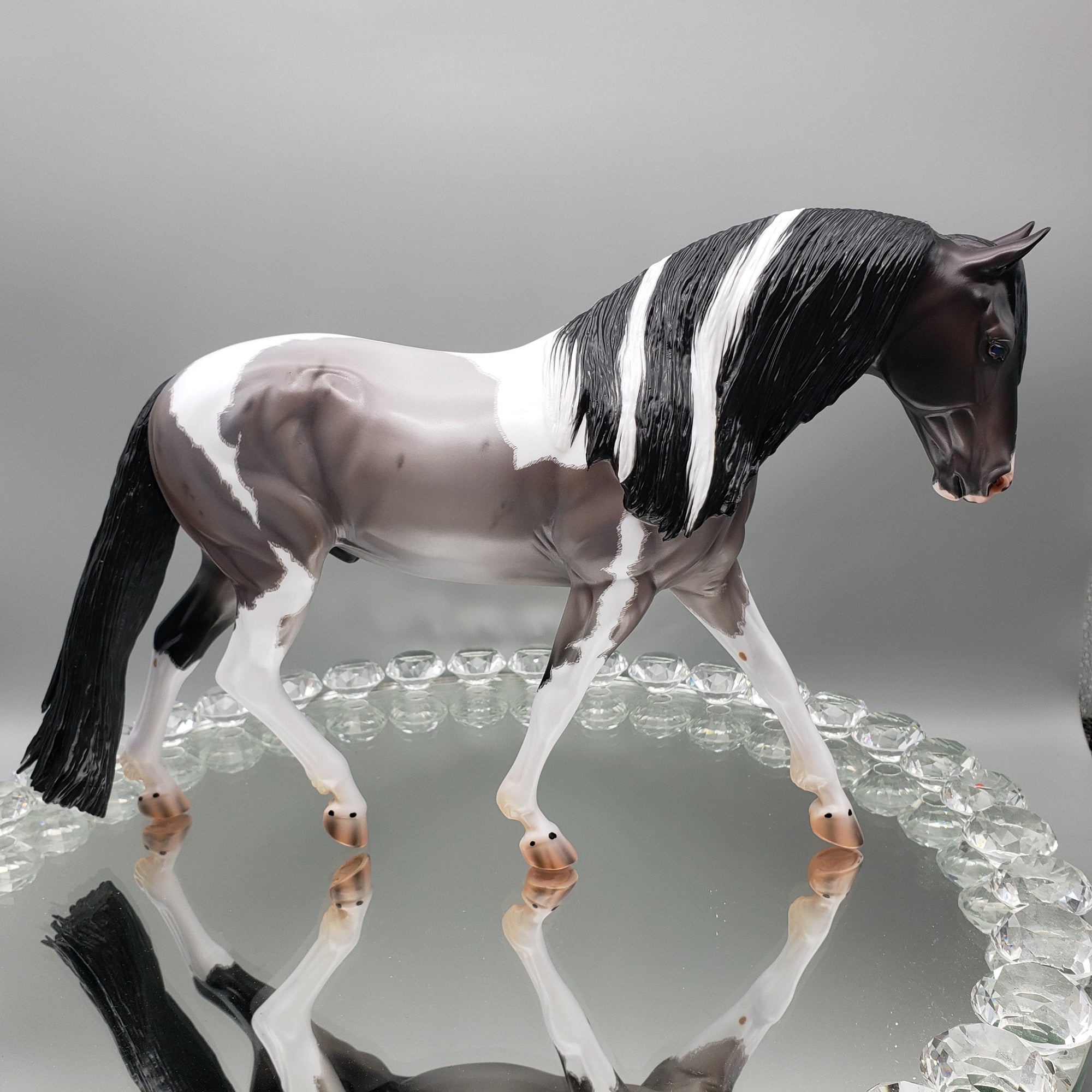 Ginko Blue Roan Tobiano Irish Draft By Caroline Boydston Best Offers 8/14/23