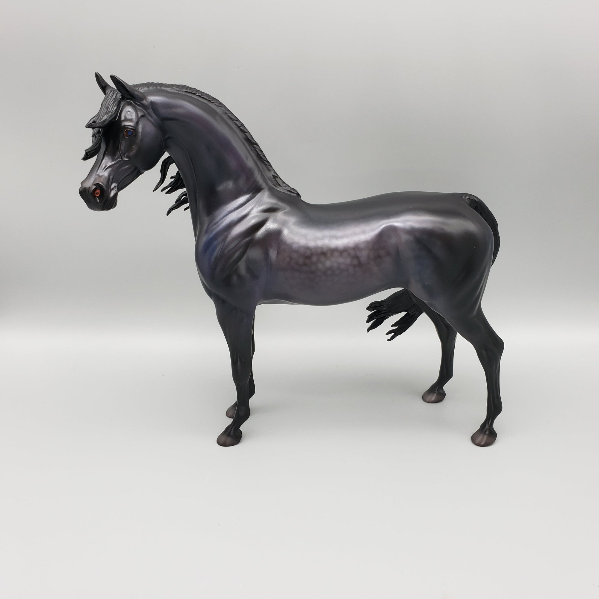 Botswallia OOAK Dapple Black Custom Arabian By Caroline Boydston Best Offers 8/14/23